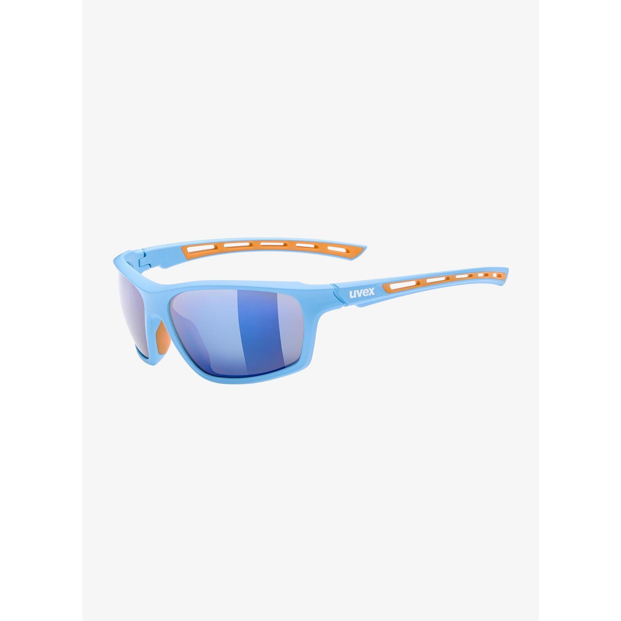 Okulary przeciwsłoneczne Uvex Sportstyle 229 - blue/mirror blue