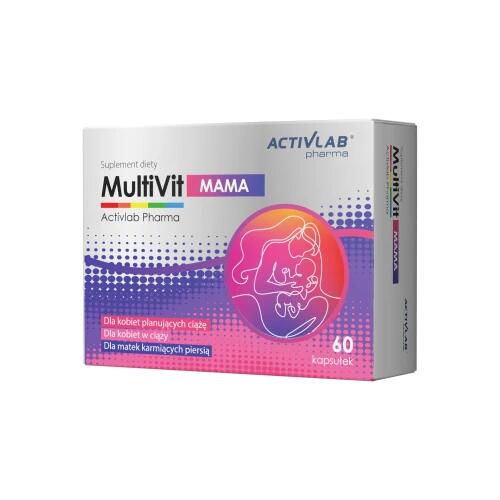 Kompleks witamin dla kobiet w ciąży Multivit Mama Activlab Pharma
