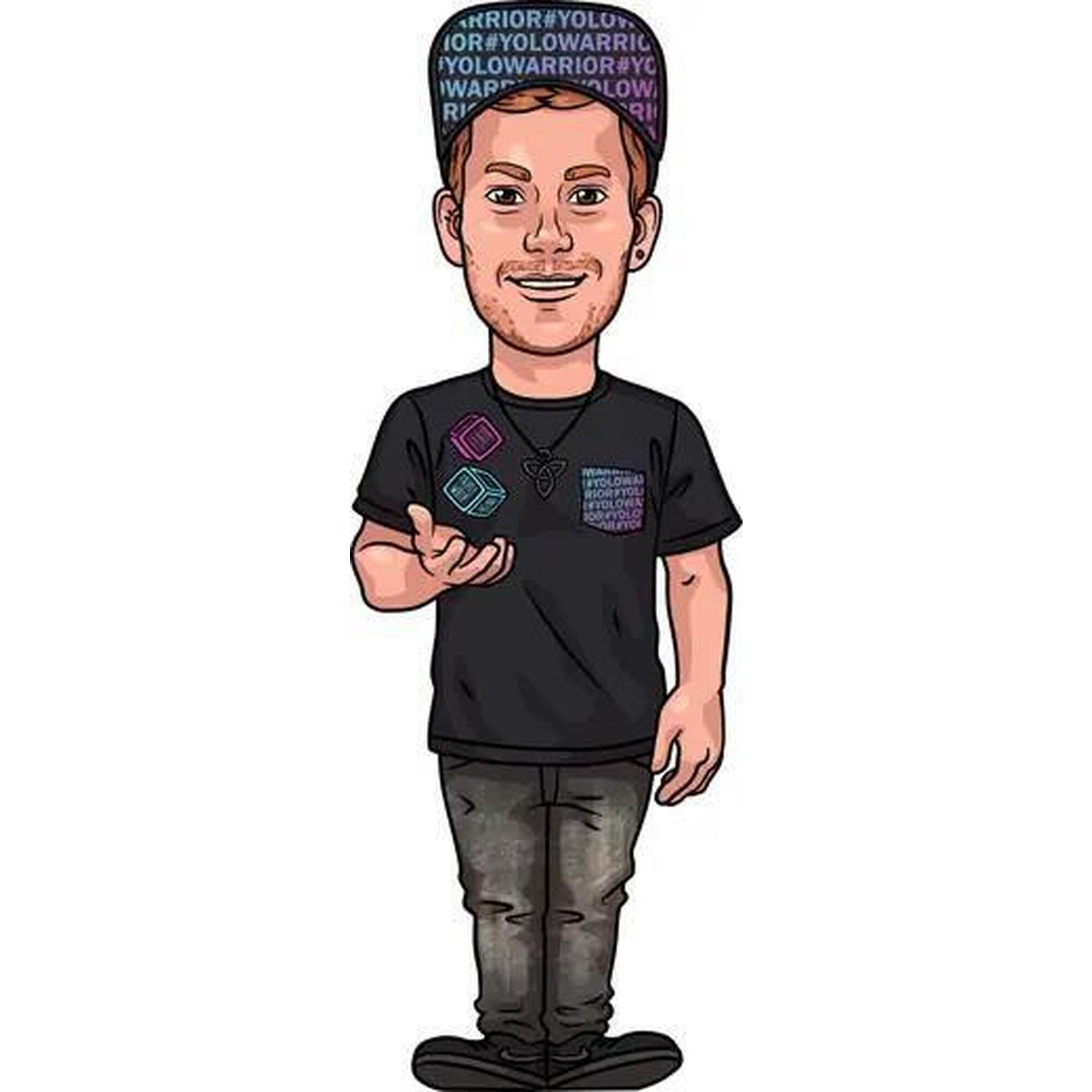 Hulajnogi Naklejki Figz Rider Naklejka - Terry Price