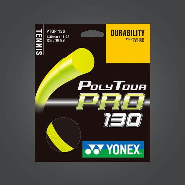 Naciąg tenisowy Yonex Polytour Pro set. 12 m. yellow 1,15 mm