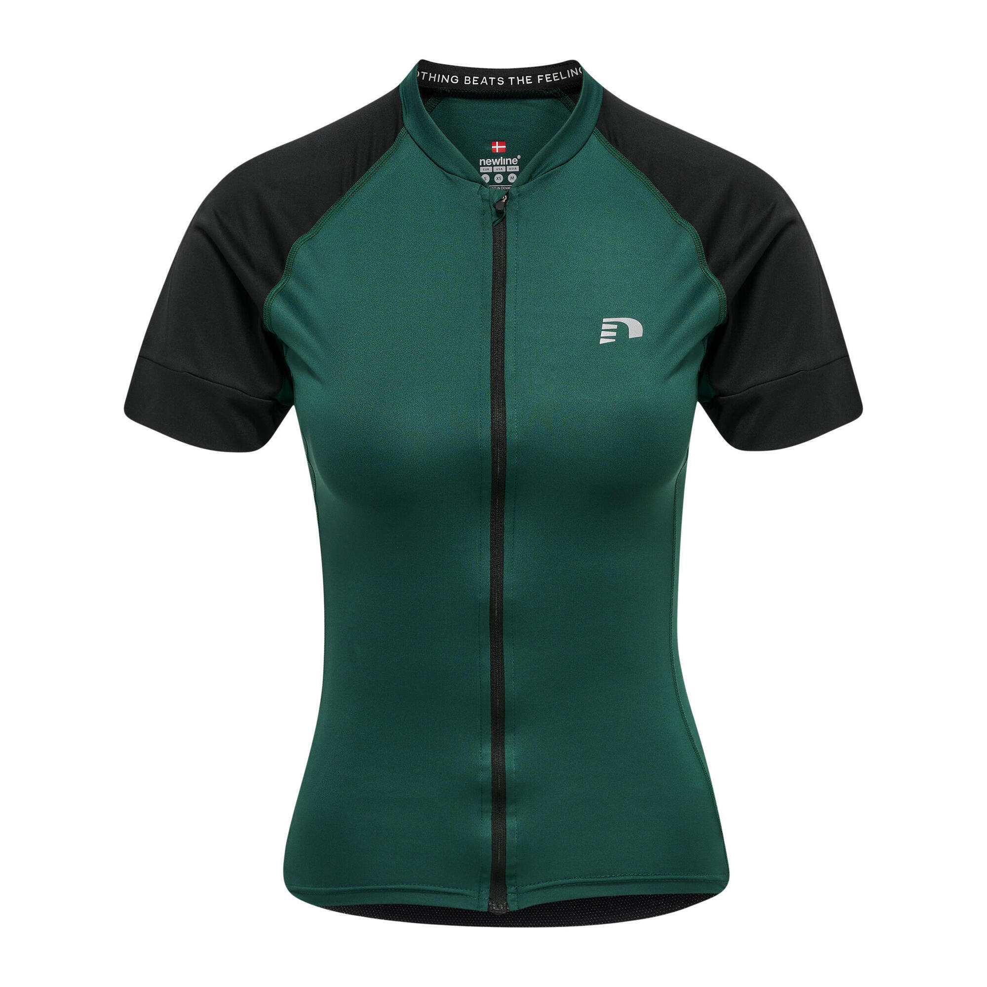 Damski dżersej z pełnym zamkiem błyskawicznym Newline Core