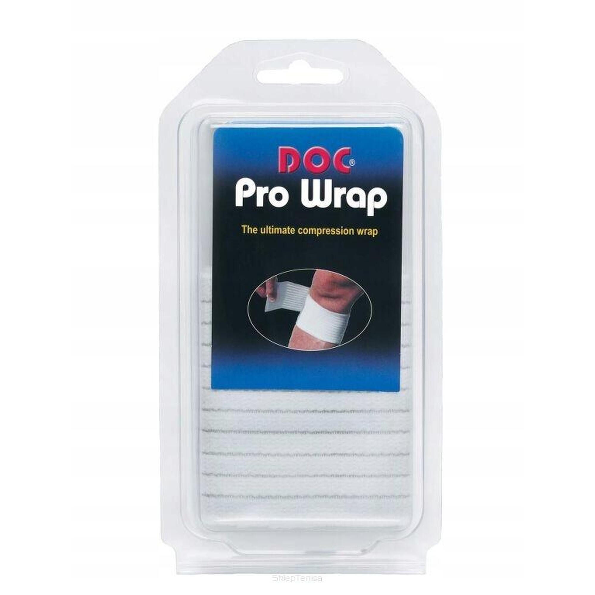 Opaska uciskowa Tourna DOC Pro Wrap biała