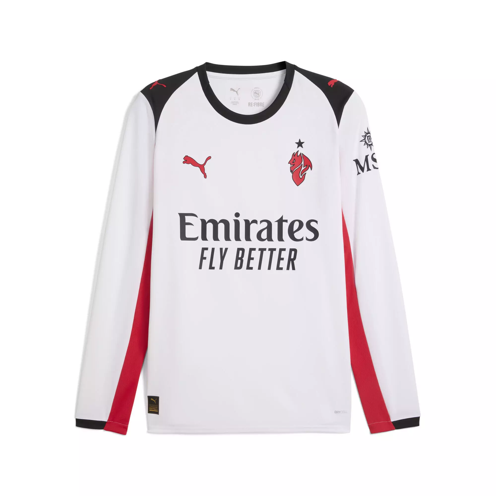 Męska koszulka wyjazdowa z długim rękawem AC Milan 25/26 PUMA