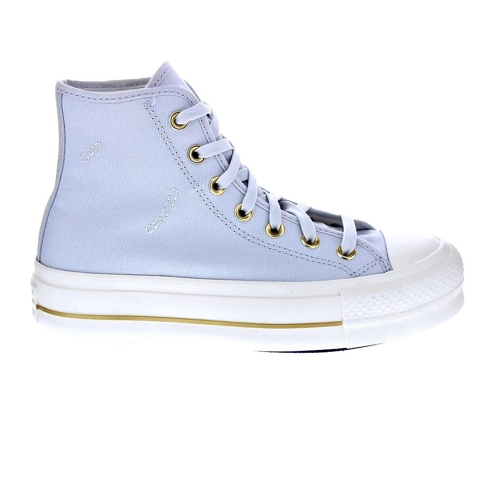 Buty Converse Chuck Taylor All Star Podwyższona Platforma Wysokie Niebieskie