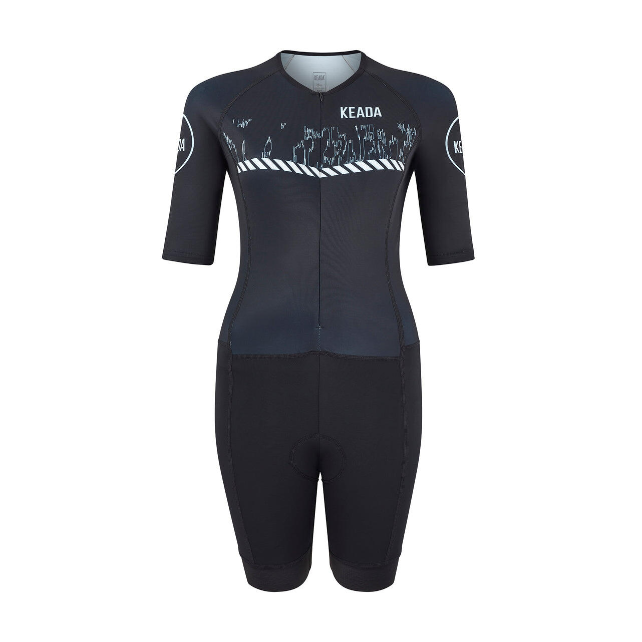 Damski trisuit z rękawami - Signal Two