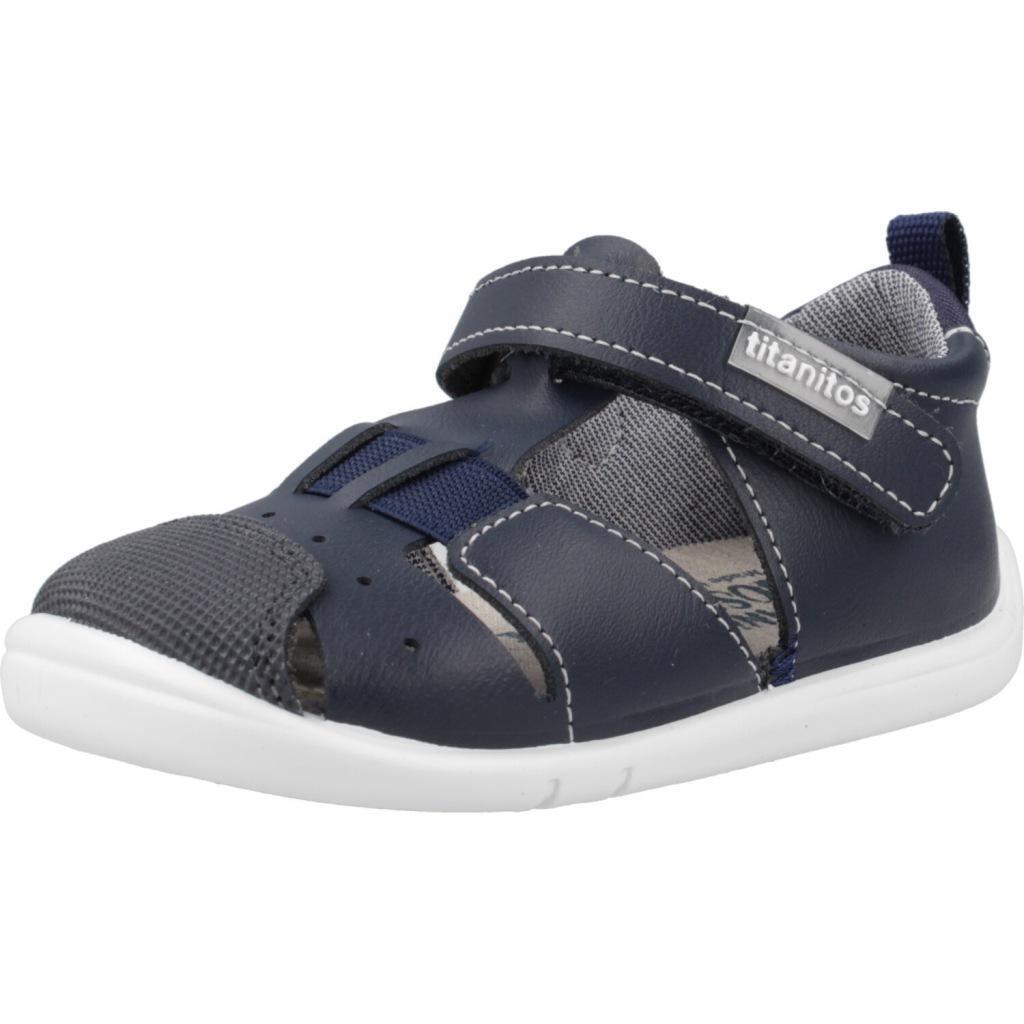 Sandały TITANITOS B500 CLAUDIO Niebieski