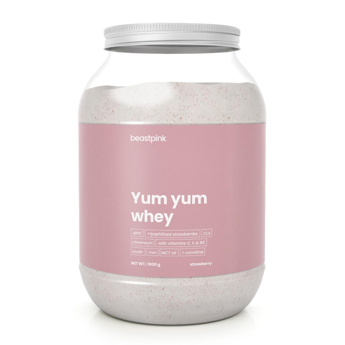 Białko dla kobiet BeastPink Yum Yum Whey 1000 g