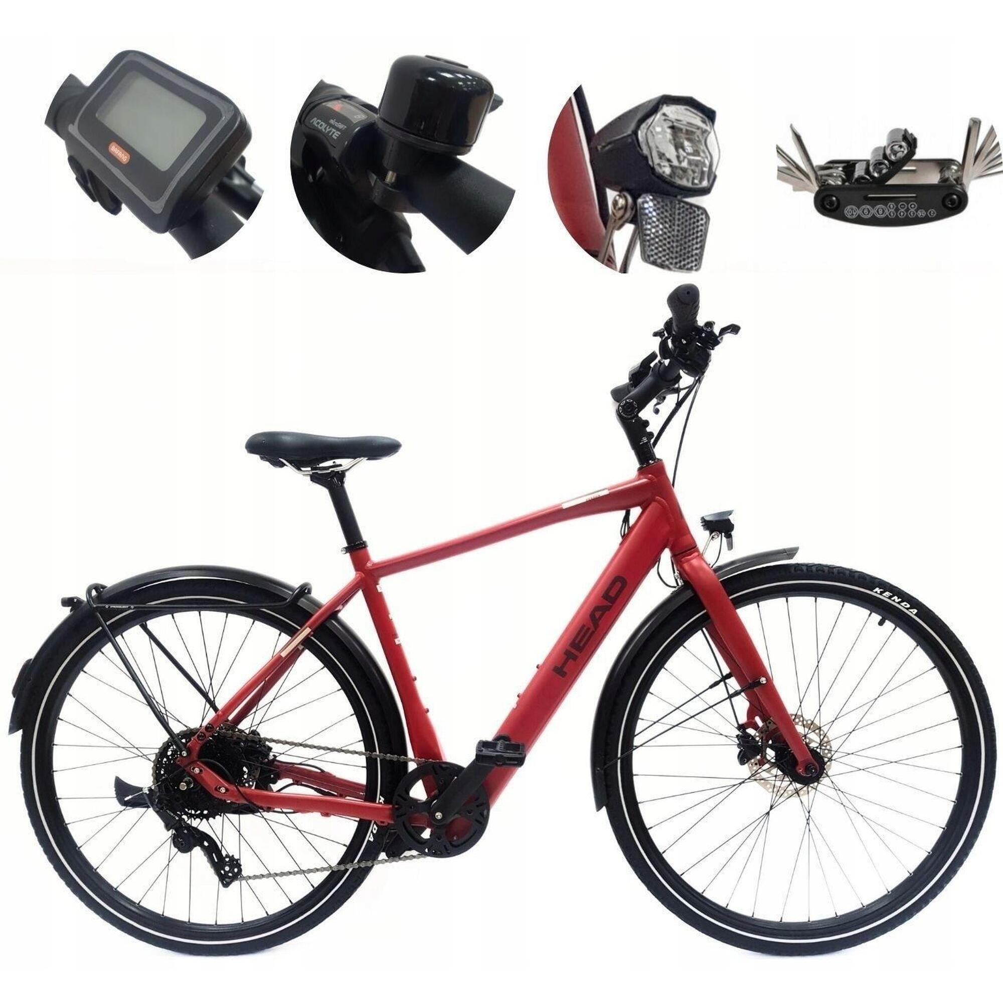 Rower elektryczny trekkingowy męski HEAD Neo