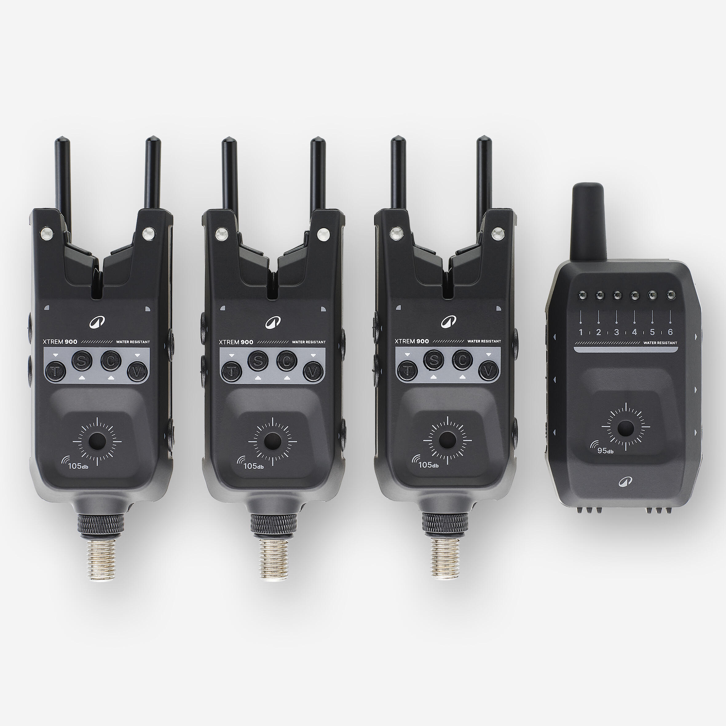 Walizka 3 sygnalizatorów + centralka Caperlan Xtrem 900