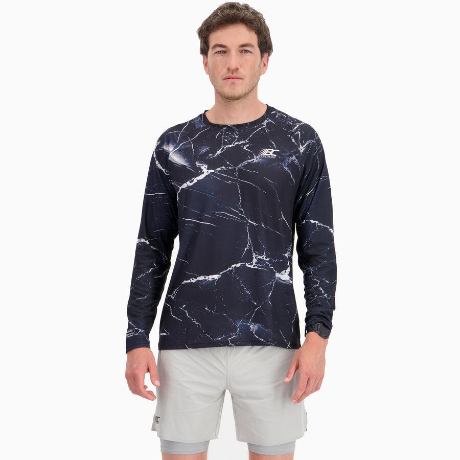 Damska koszulka z długim rękawem do biegania w terenie TERRARUN