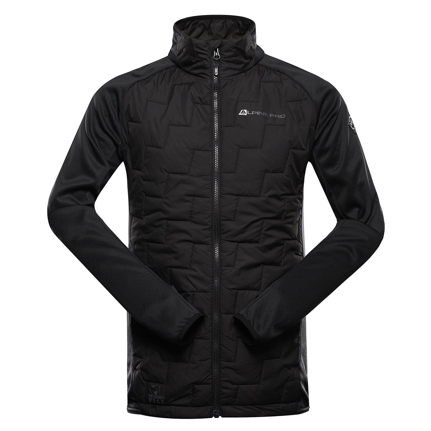 Bluza męska sportowa z wełną merino Alpine Pro Jorw