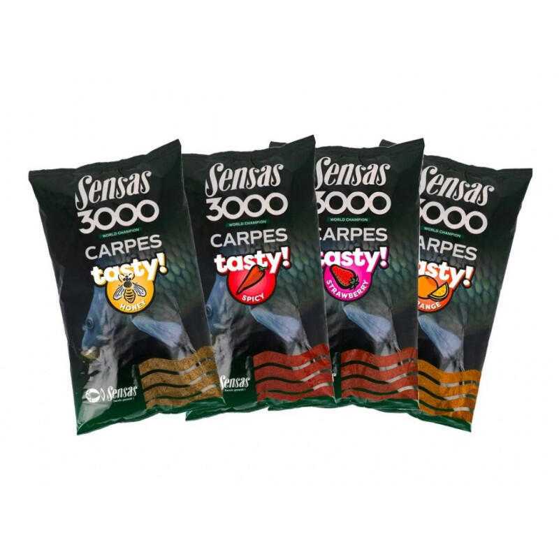 Zanęta Karpiowa Feeder Sensas 3000 Carp Tasty Honey 1 Kg