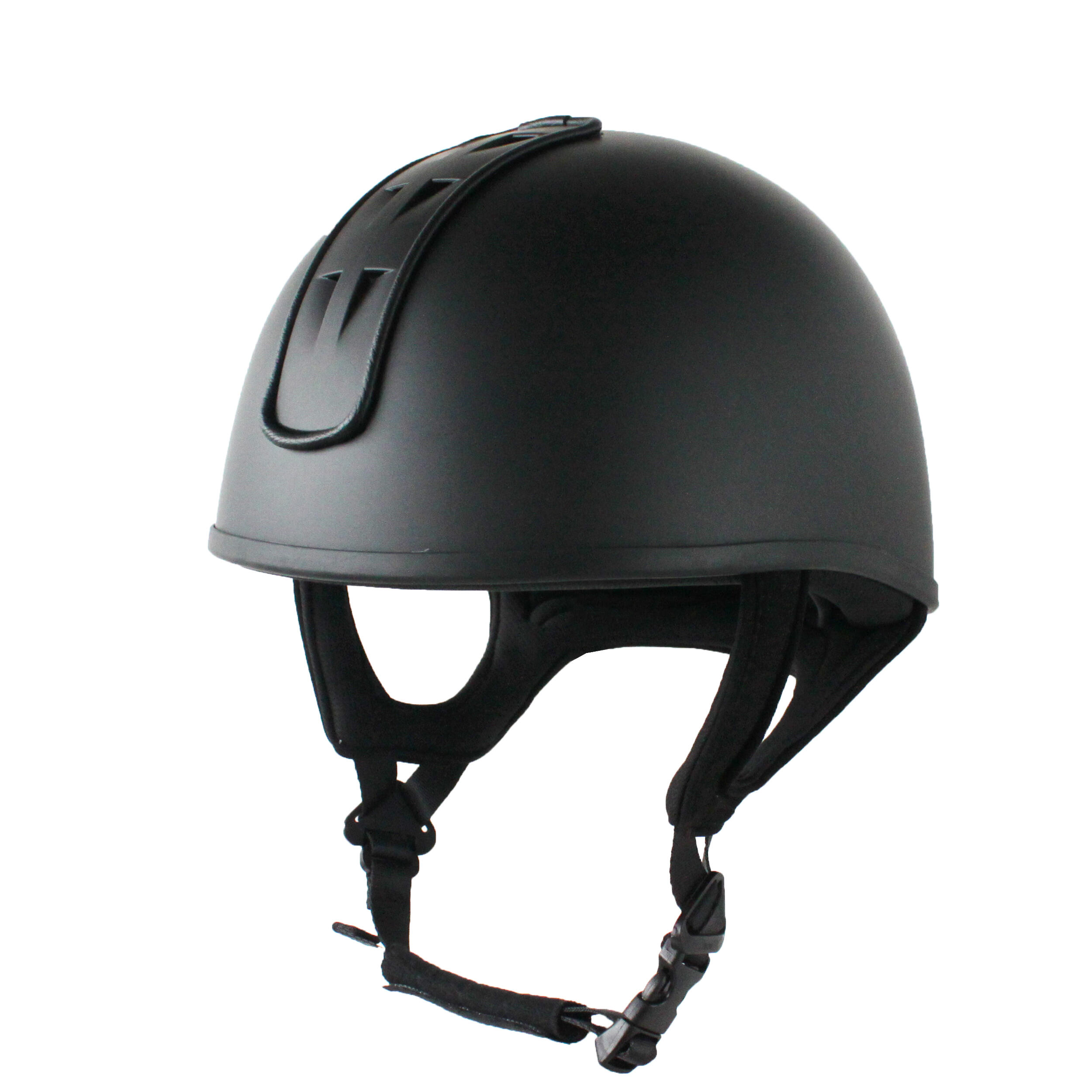 Kask jeździecki do crossu bez daszka