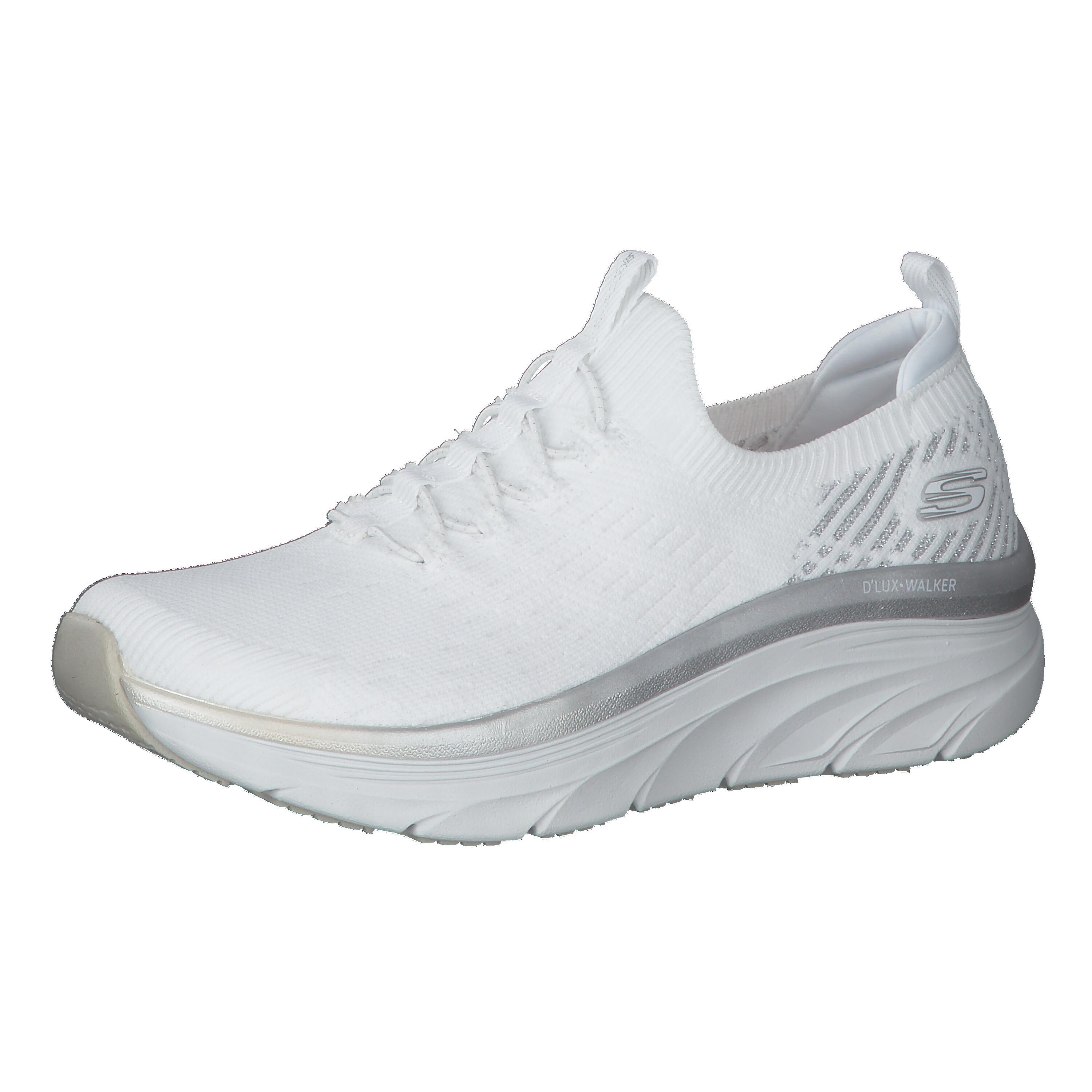 Buty Kobieta Skechers Dlux biały