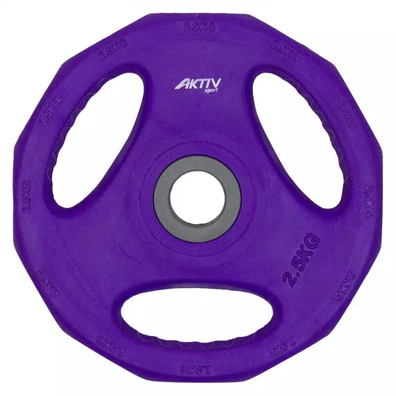 Talerz obciążeniowy Aktivsport 2,5 kg niebieski