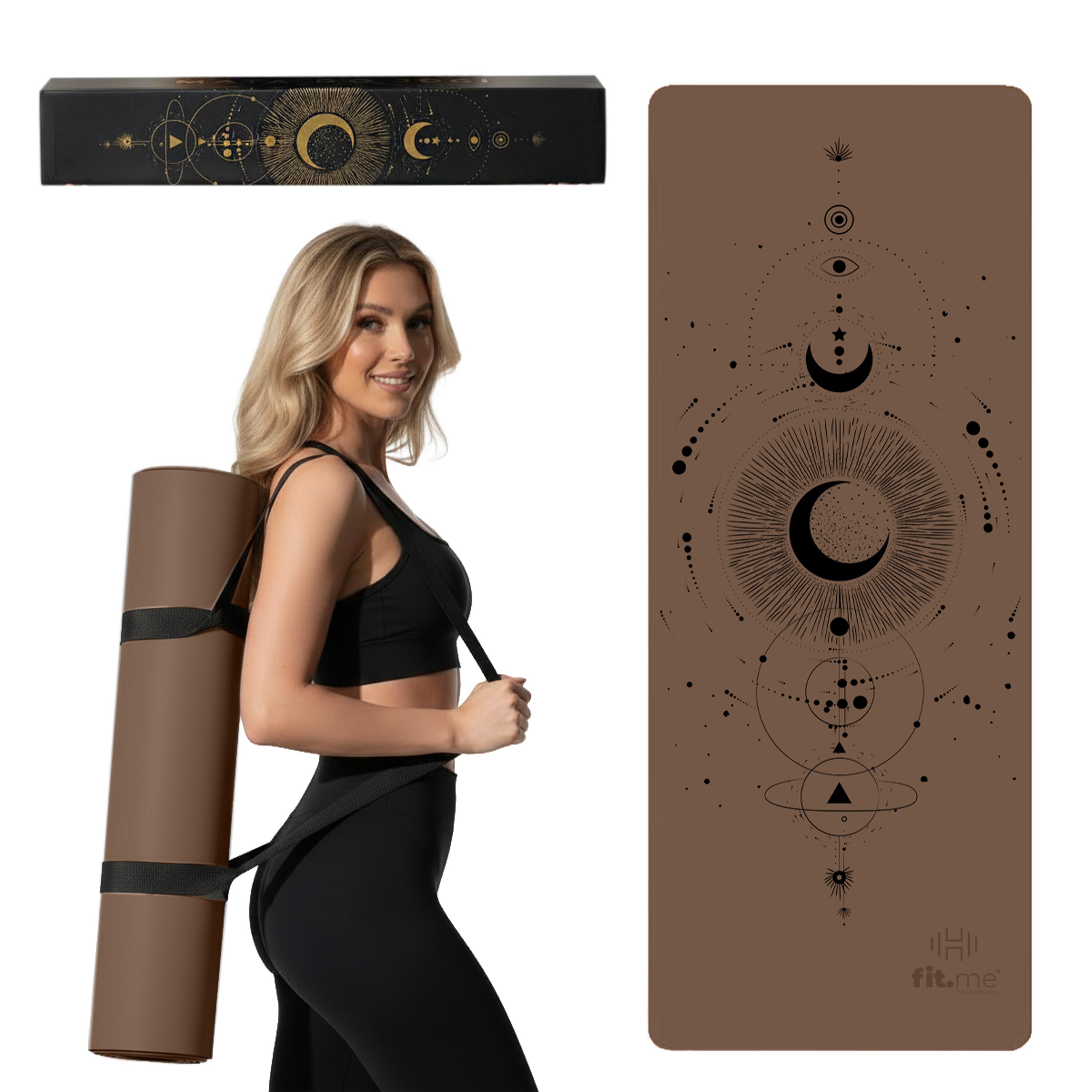 Mata do jogi minimalistyczna Fit.me 4mm kauczuk