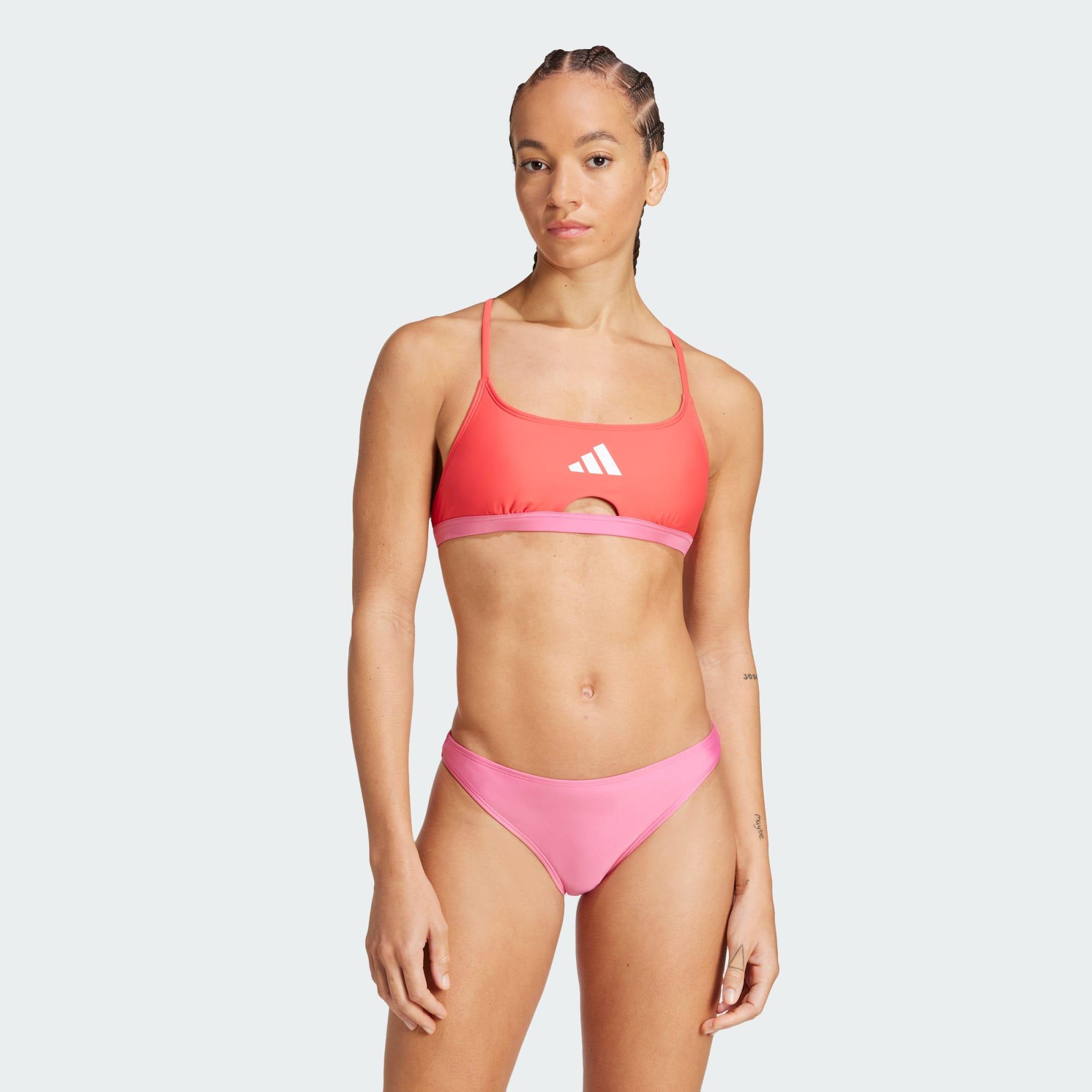 Bikini Padded Colorblock X-Back
