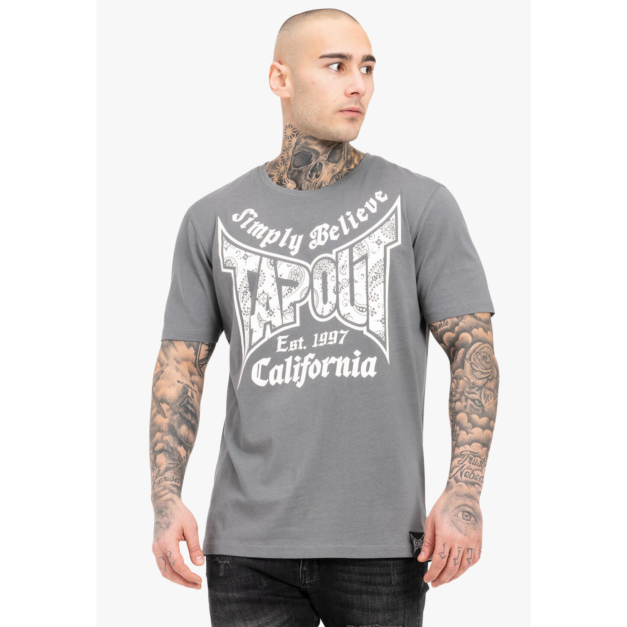 T-shirt o luźnym kroju Tapout Haily Be