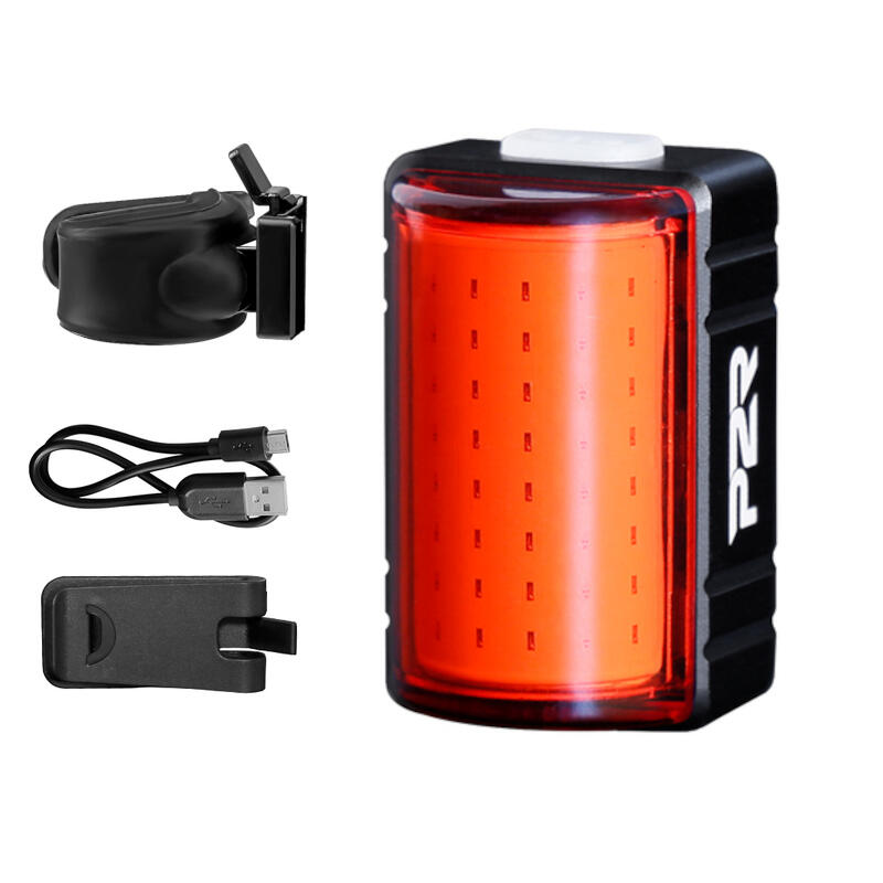 Lampka rowerowa P2R Cob Led Sirio 100lm tylna