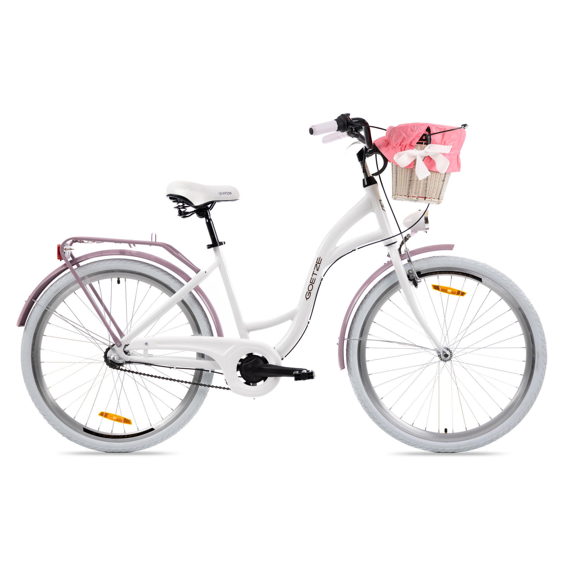 Rower miejski damski GOETZE Style 26" Alu 3B kosz