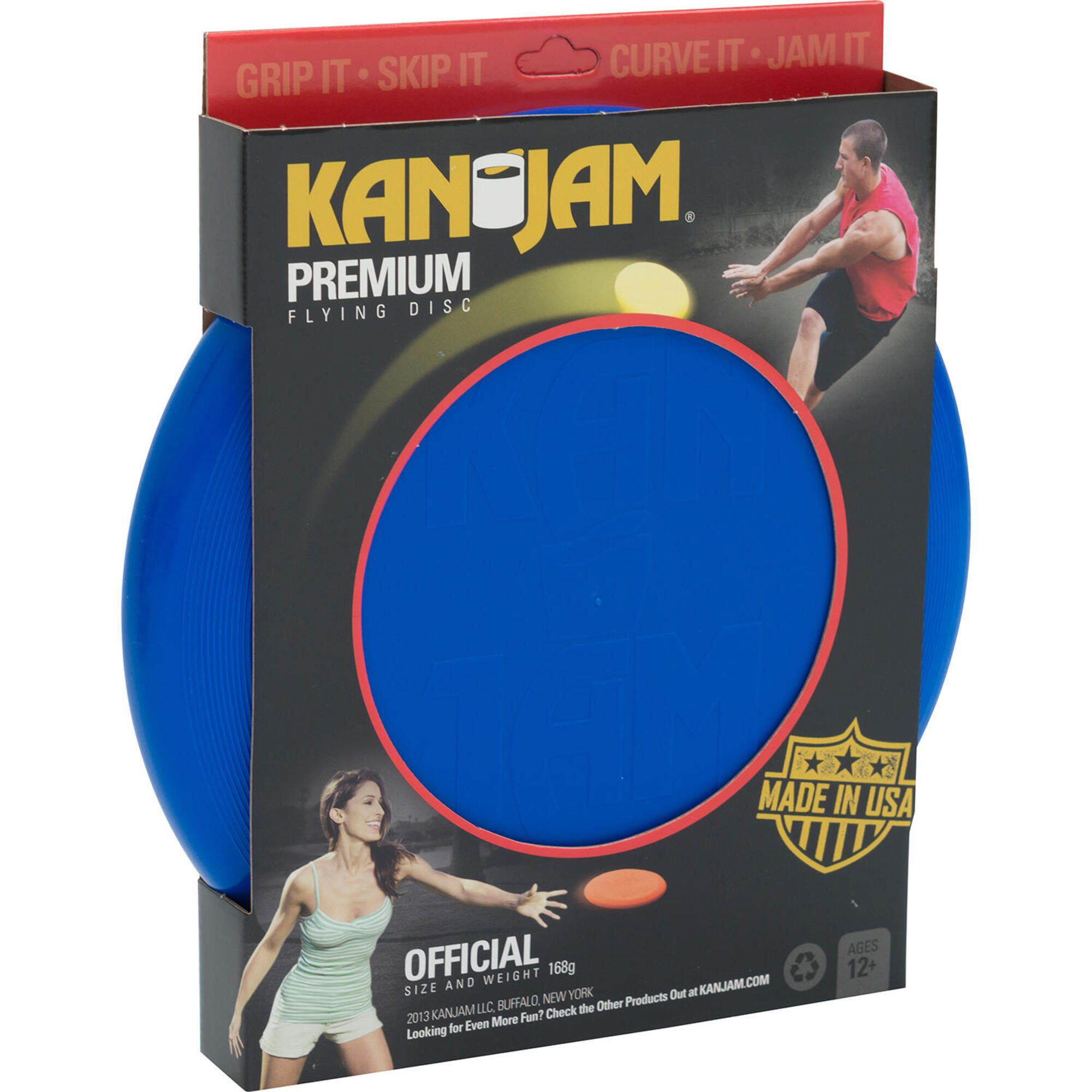 Niebieski dysk frisbee KanJam