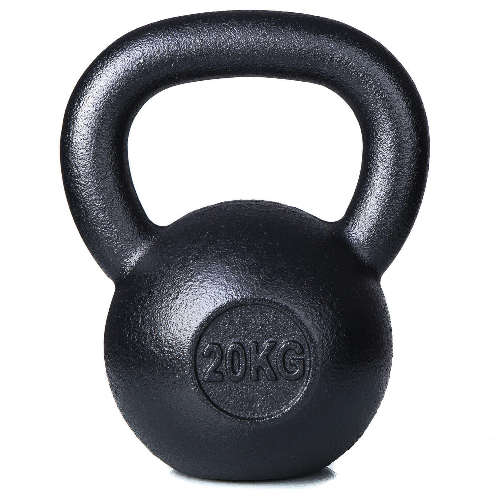 Kettlebell Kettle 20KG Hantla Odważnik Obciążenie Żeliwne AbarQs