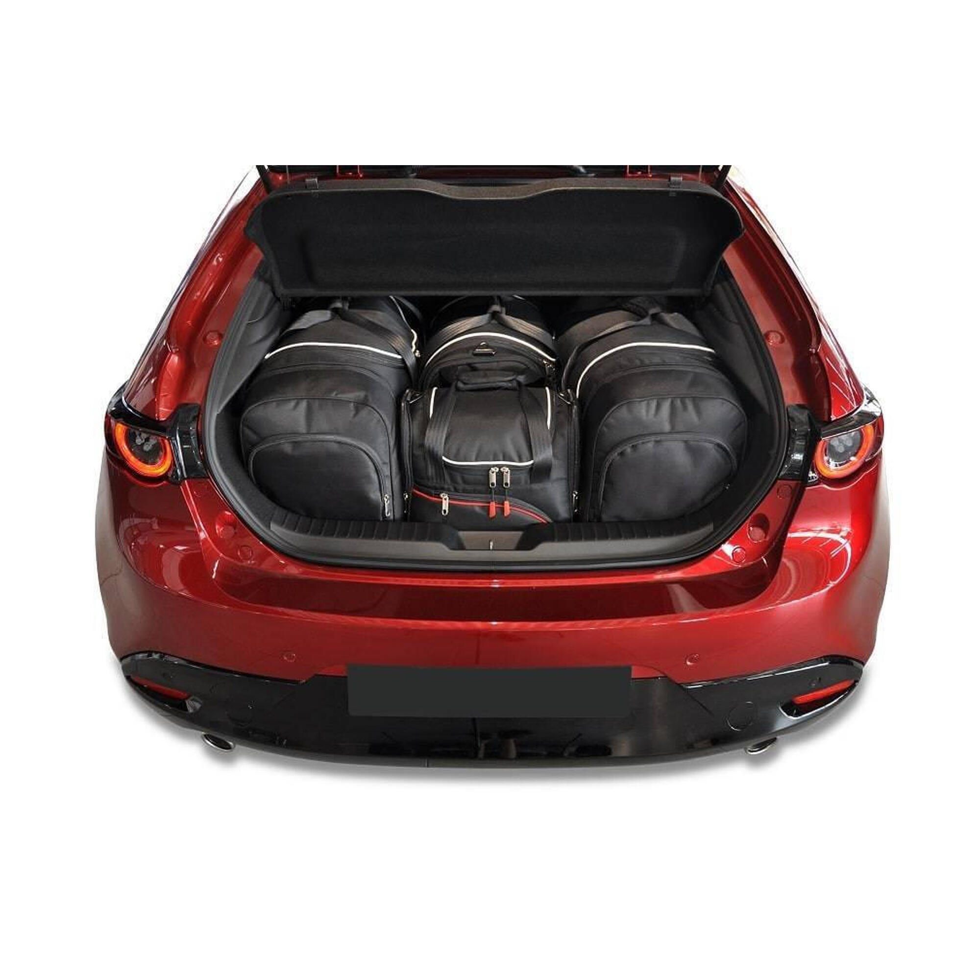 Torby Do Bagażnika Mazda 3 Hatchback 2018+ 4Szt Kjust
