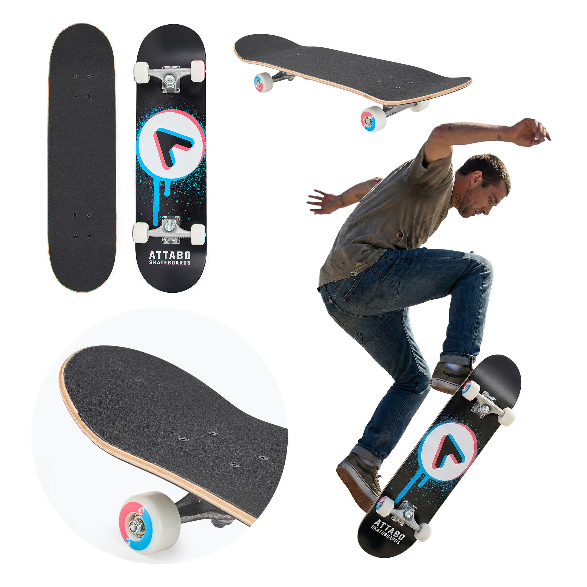 Deskorolka klasyczna ATTABO Ollie