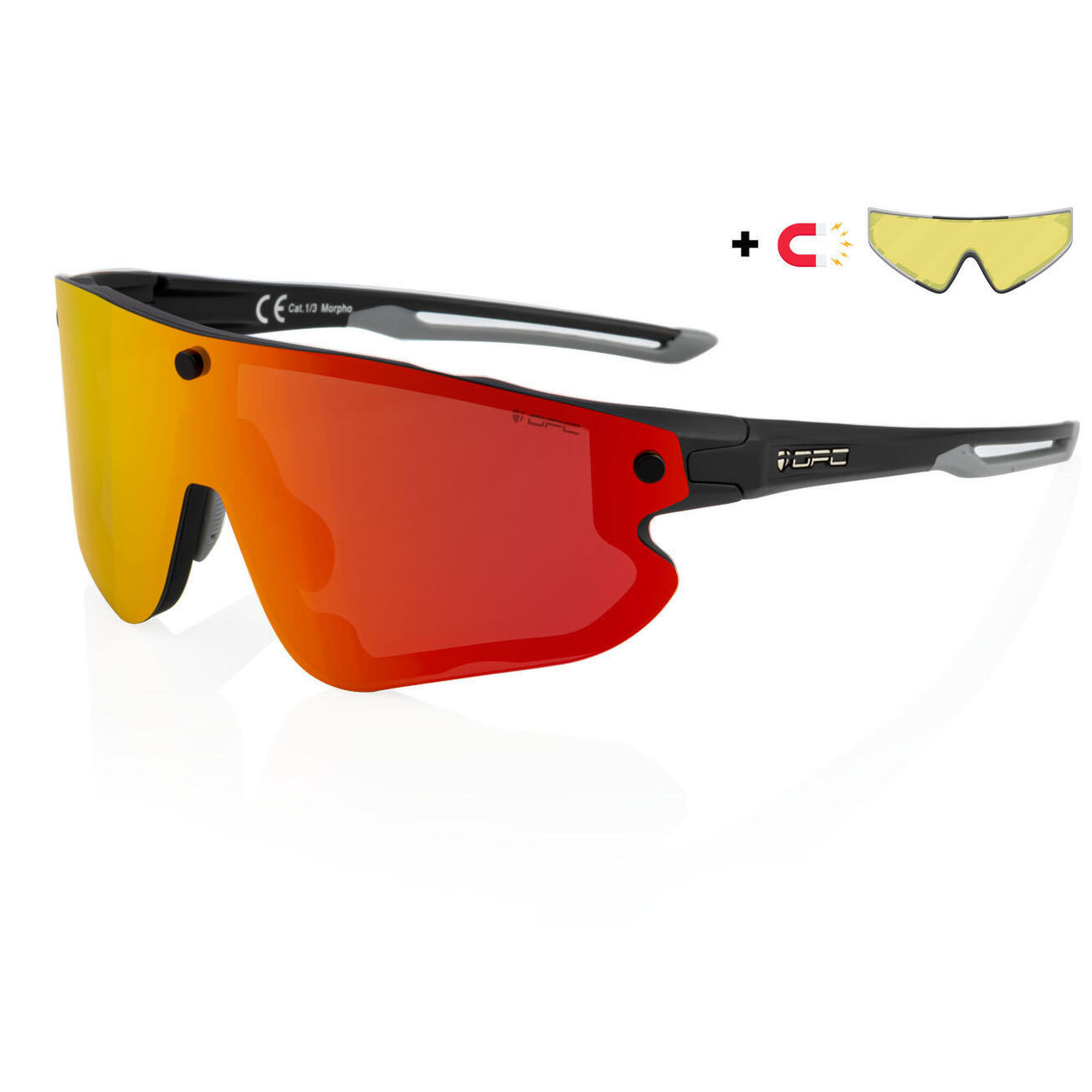 Okulary przeciwsłoneczne z wymienną soczewką i polaryzacją OPC Morpho