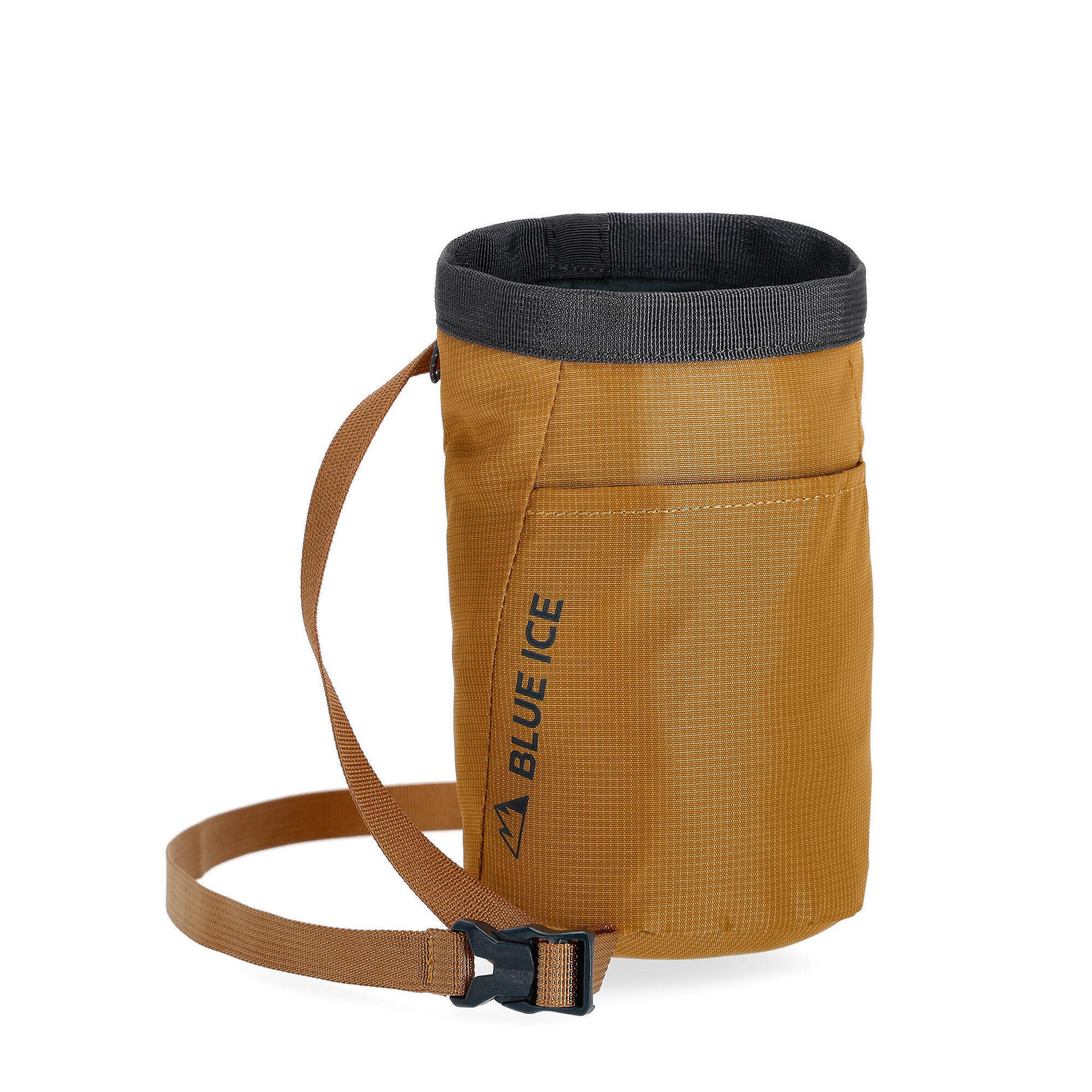 Woreczek na magnezję Blue Ice Saver Chalk Bag - bronze mist