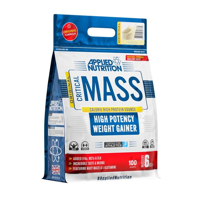 Applied Nutrition Critical Mass Original (6000g) Vanilla - Przyrost masy ciała