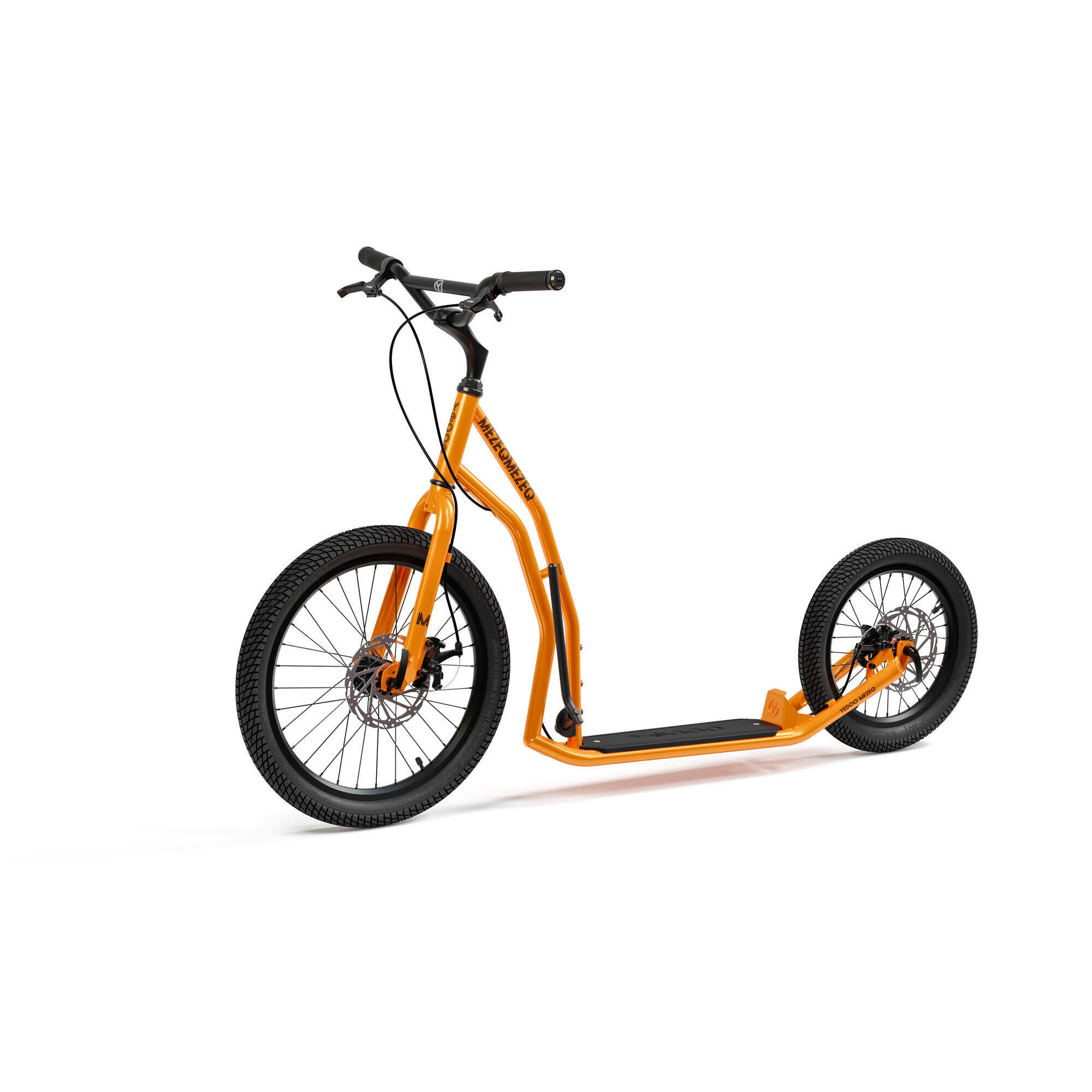 Hulajnoga Yedoo Mezeq z kołami 20/16 i hamulcami tarczowymi pomarańczowa