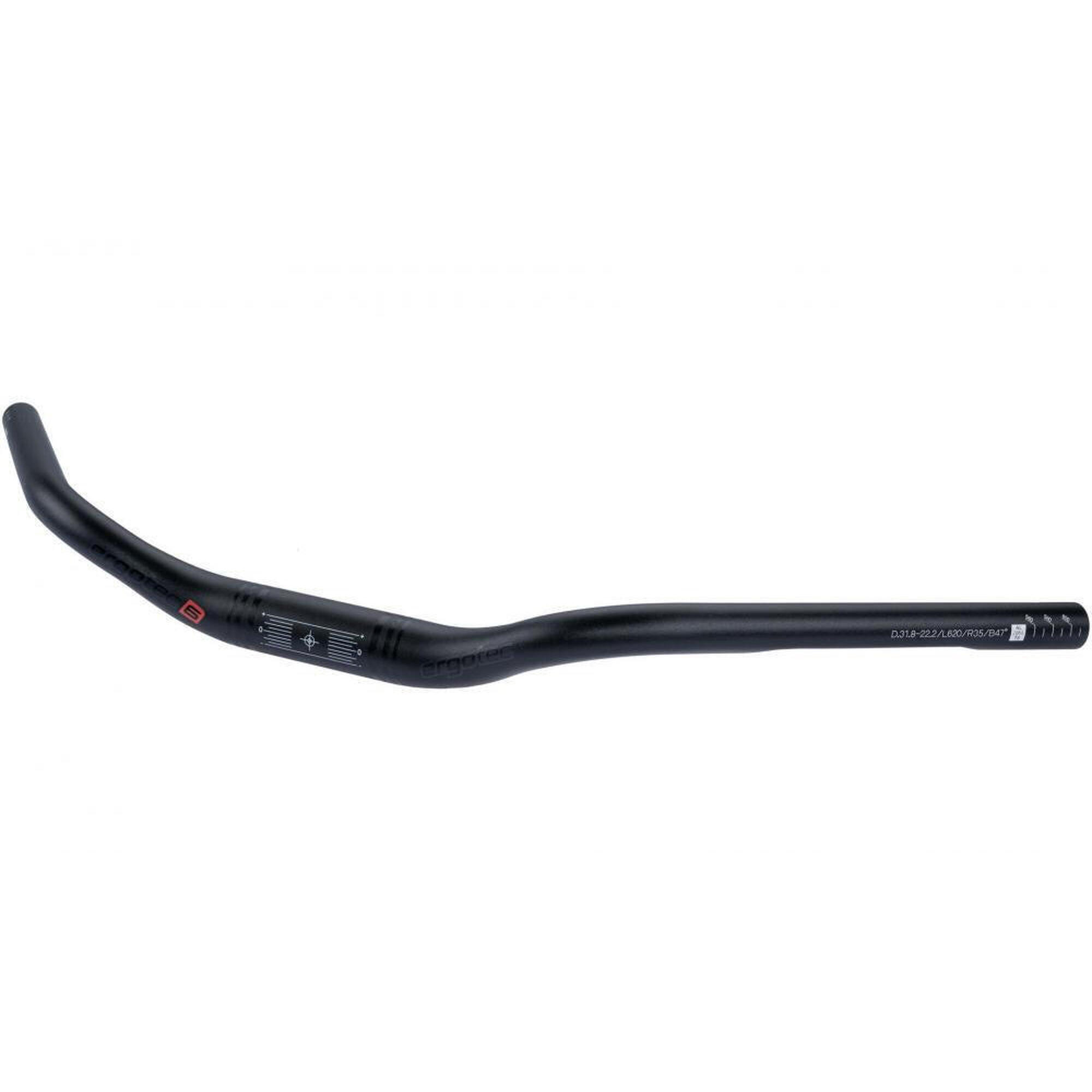 Ergotec Kierownica Trekkingowa 31,8mm Czarna