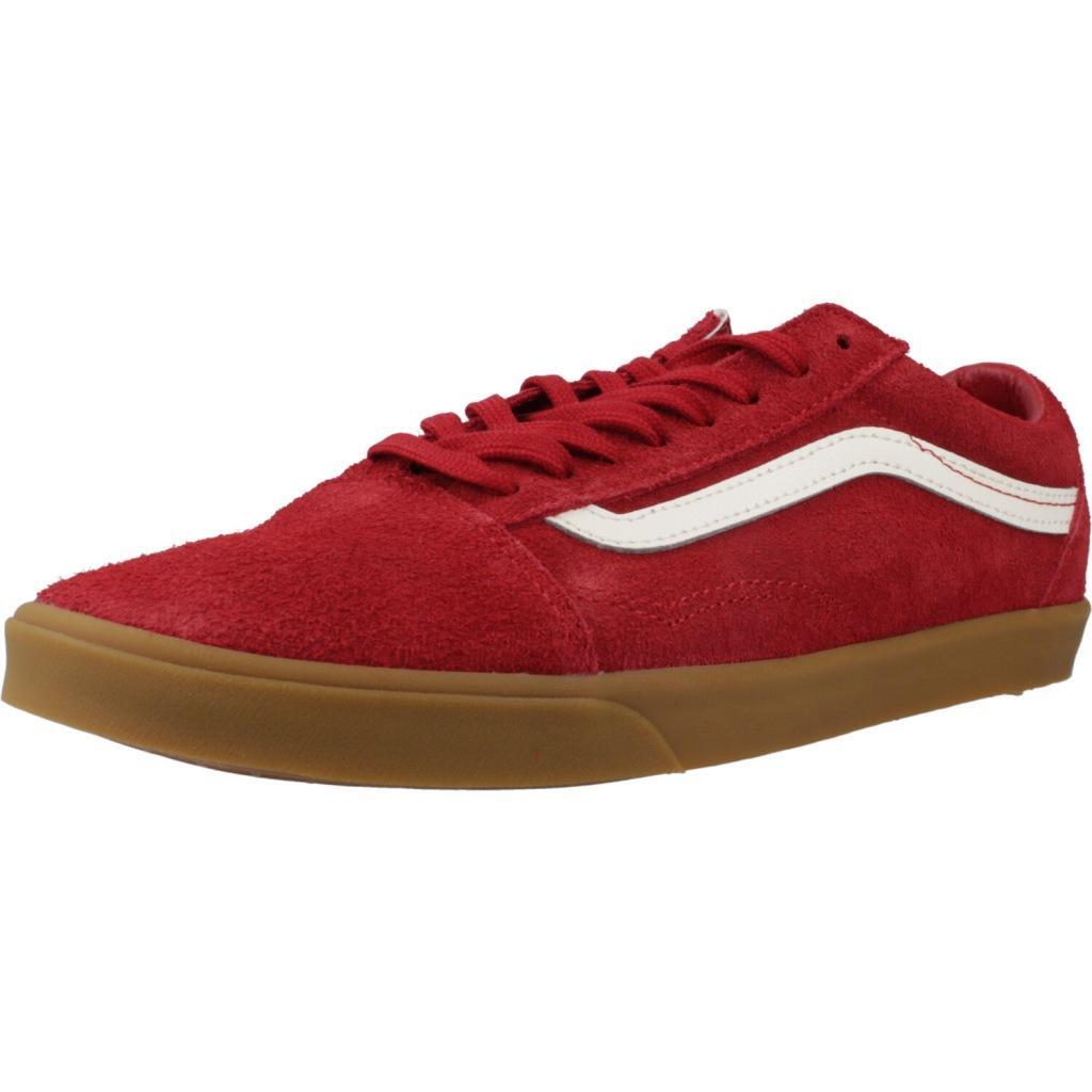 Buty VANS OLD SKOOL LOWPRO Czerwony