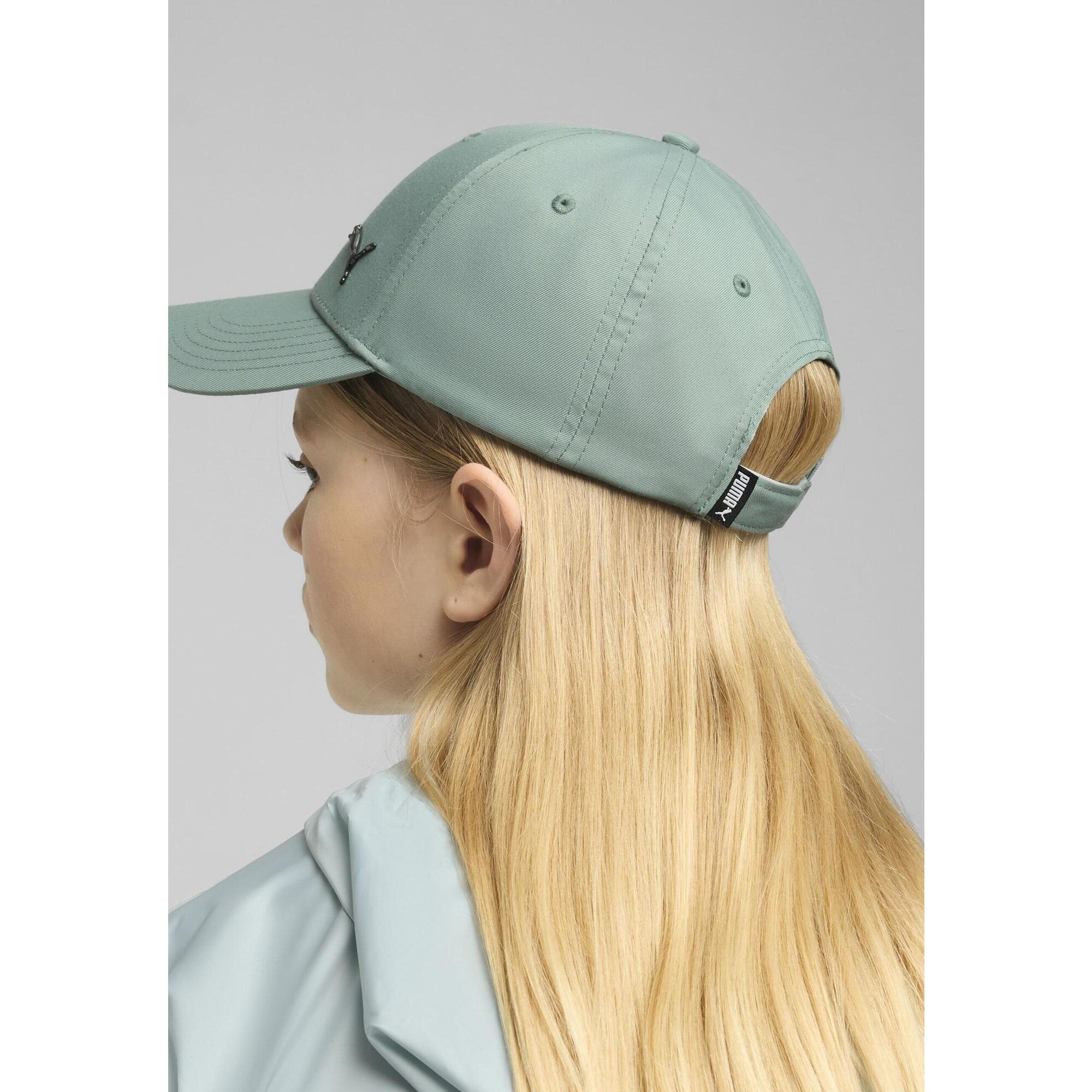 Młodzieżowa czapka z daszkiem ESS Metal PUMA Cat PUMA Green Moon