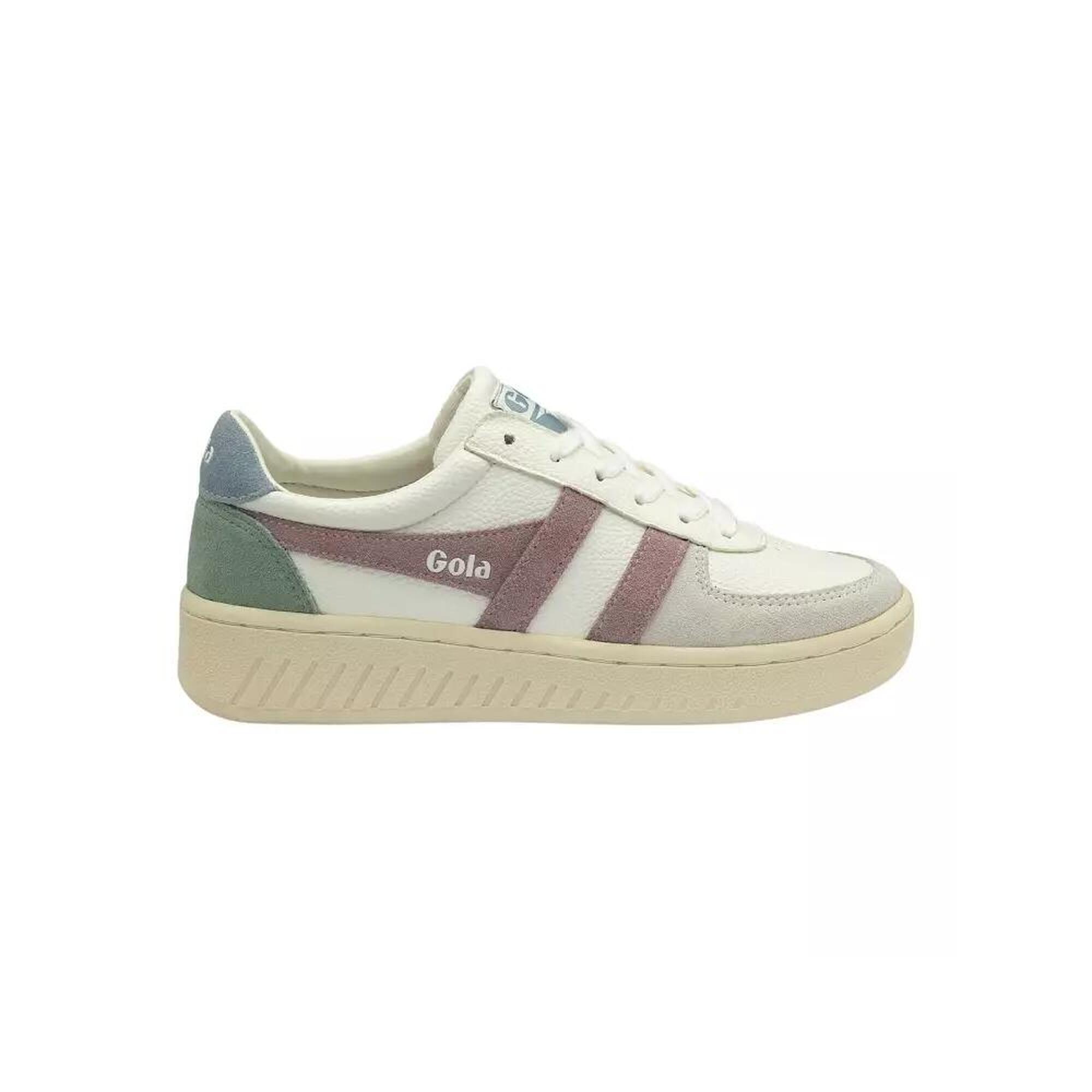 Baskets Femme Baskets Gola GRANDSLAM TRIDENT Blanc Blanc Gola