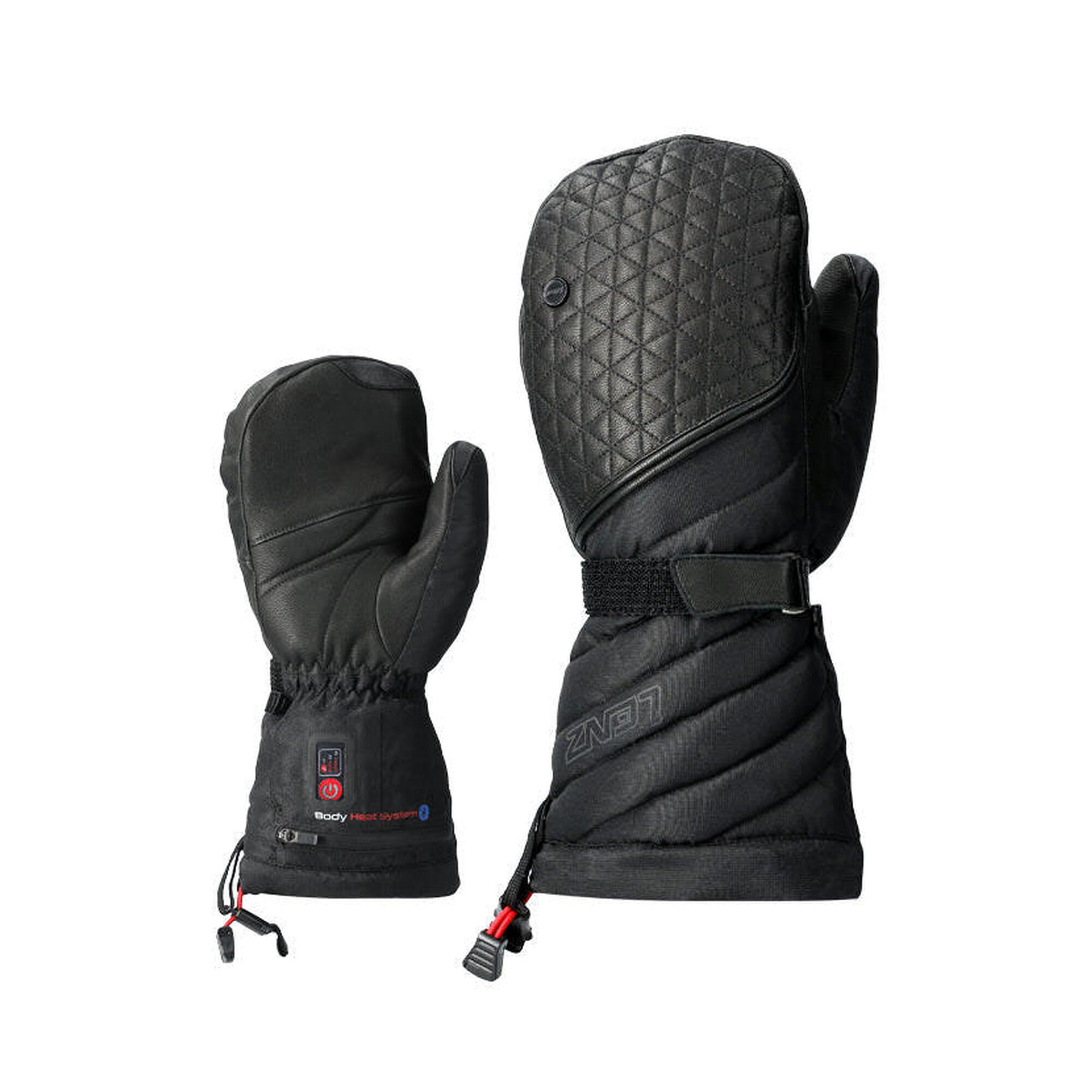 Lenz Heat Glove 6.0 Fingercap Mitten Women Black