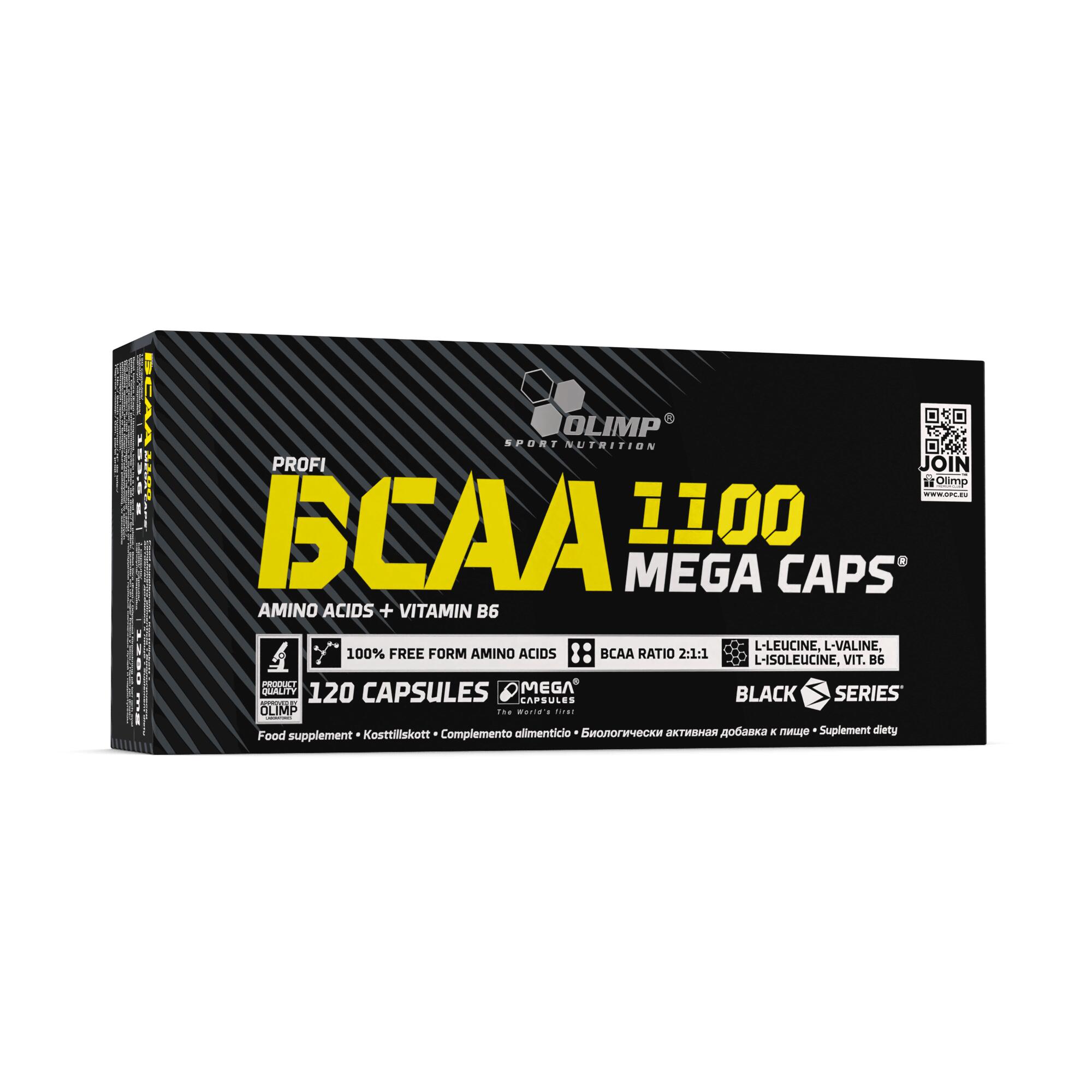 Aminokwasy Olimp BCAA 1100 Mega Caps® - 120 Kapsułek