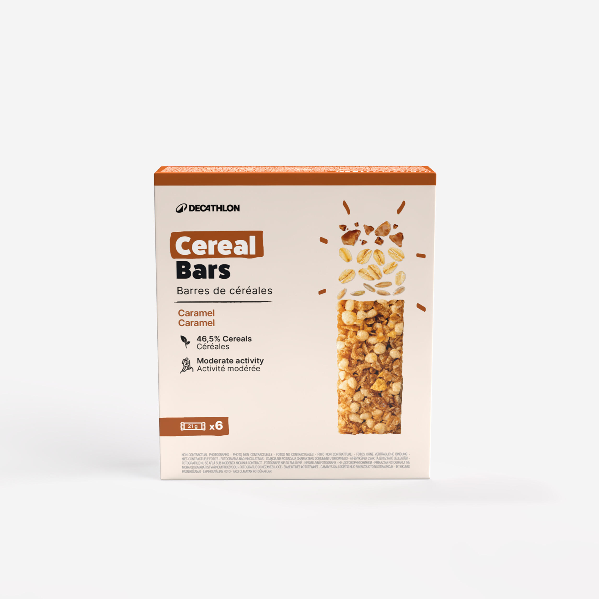 Baton zbożowy karmelowy x6