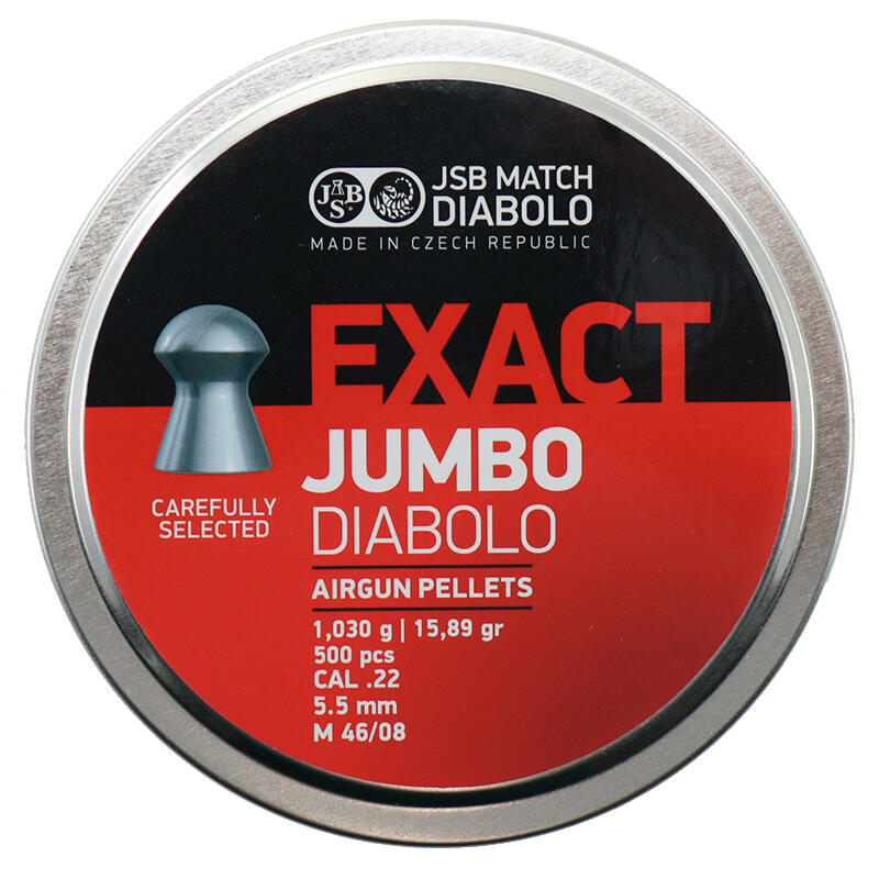 Śrut Exact Jumbo kal. 5.51 op. 500 sztuk