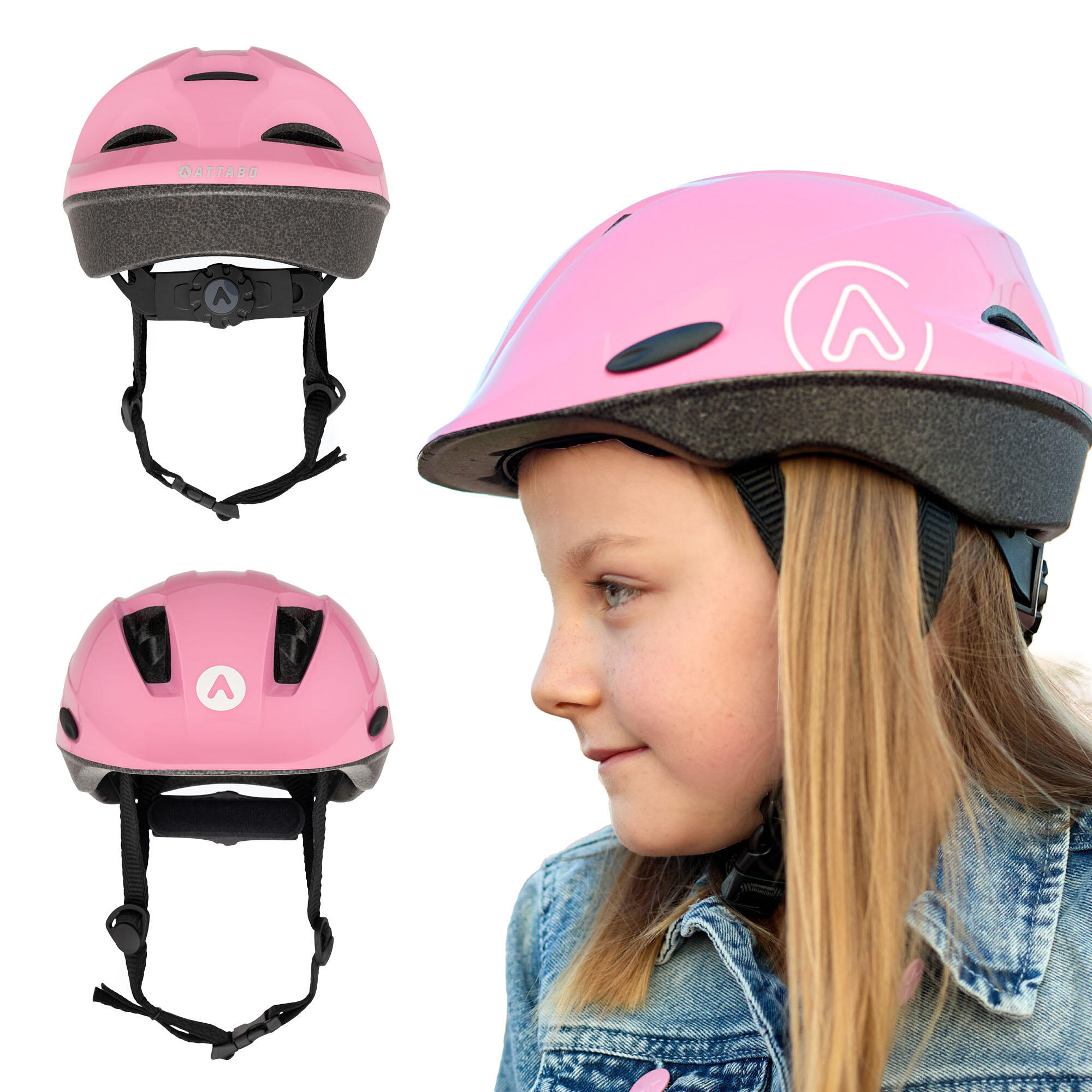 Kask rowerowy dziecięcy ATTABO Hinge