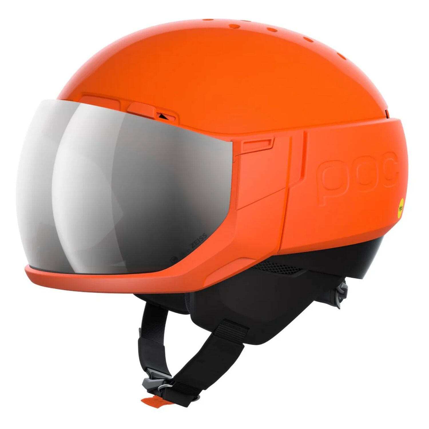 Kask narciarski dla dorosłych POC Levator MIPS z wizjerem Zeiss cat. 2