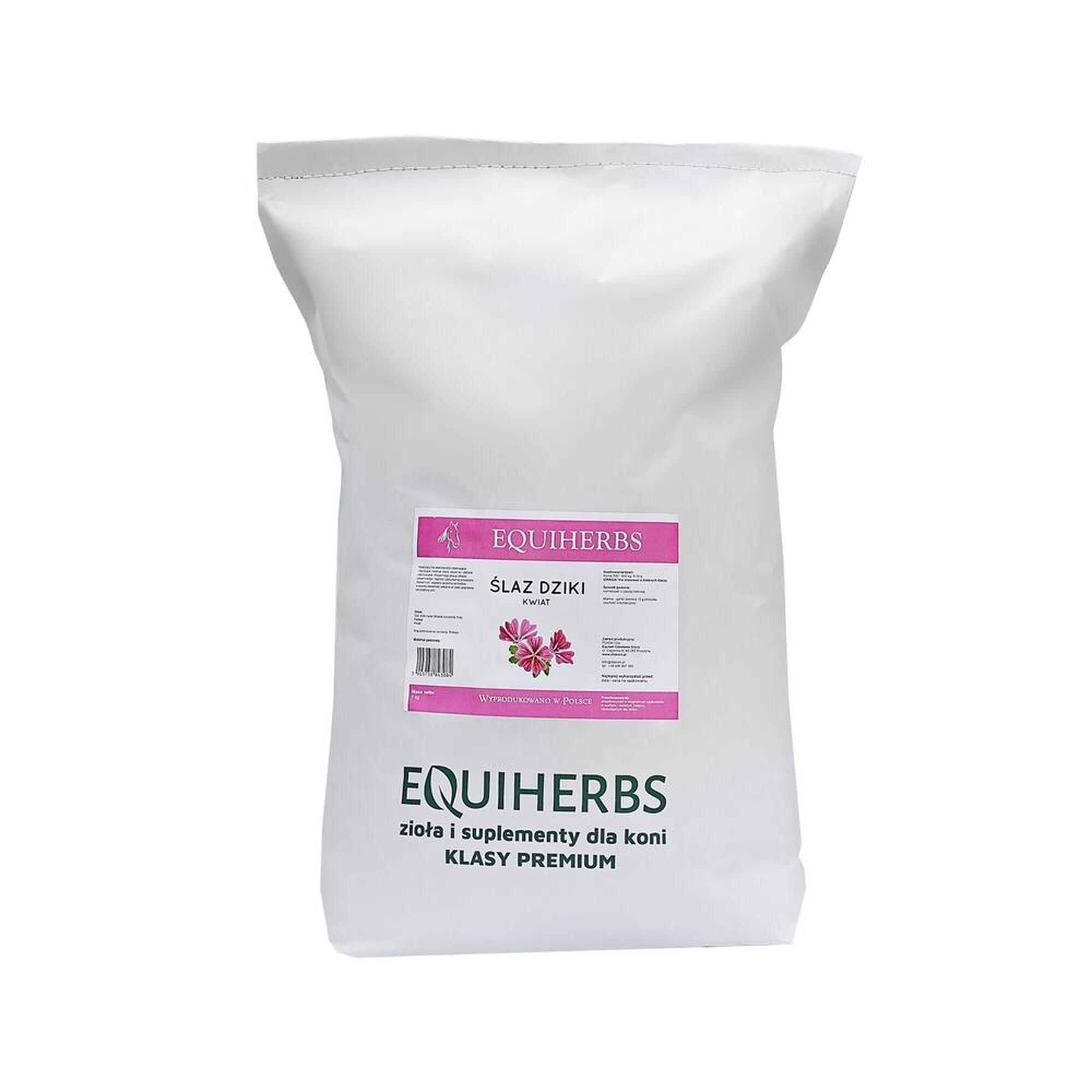 Ślaz dziki kwiat EQUIHERBS