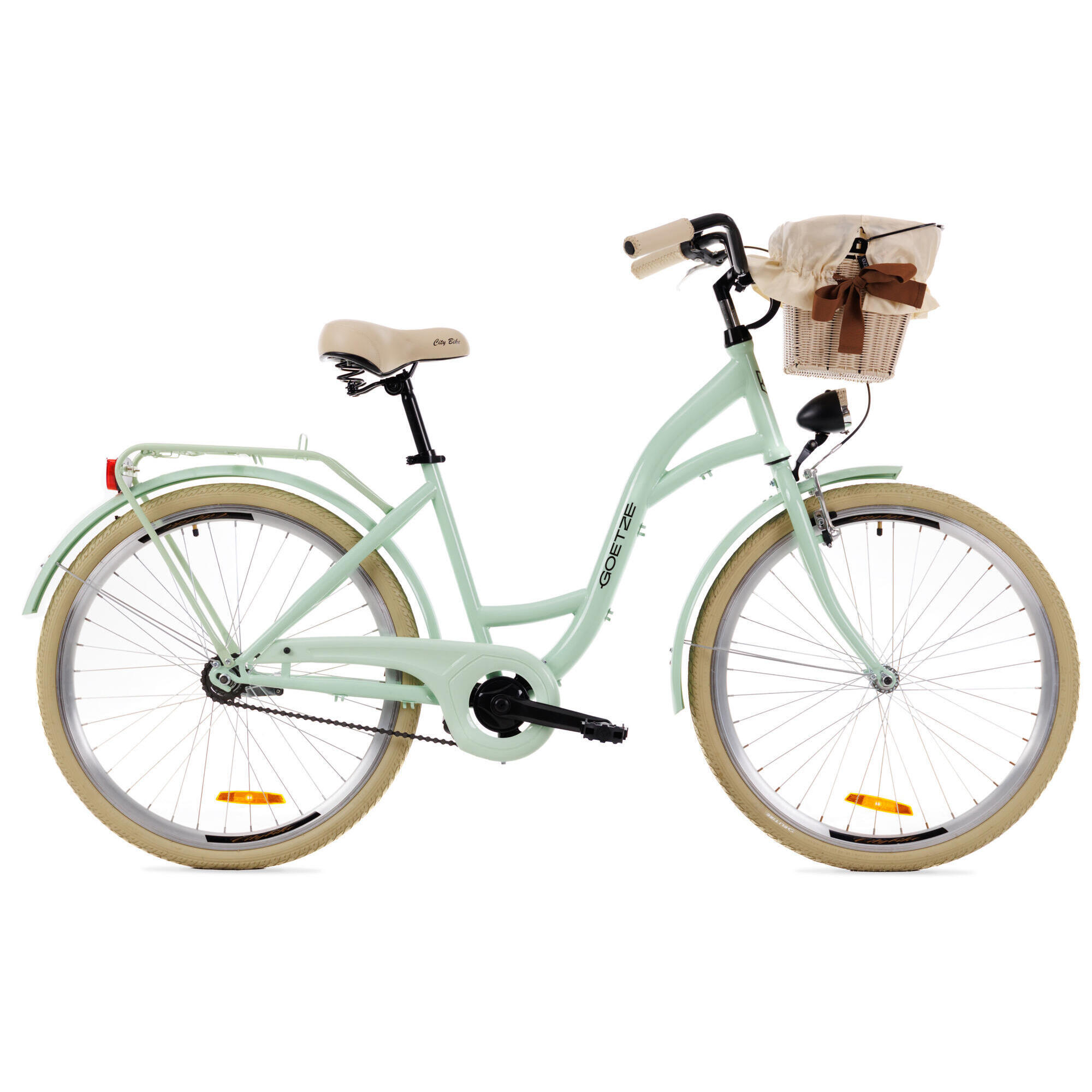 Damski Rower miejski GOETZE STYLE 26" kosz