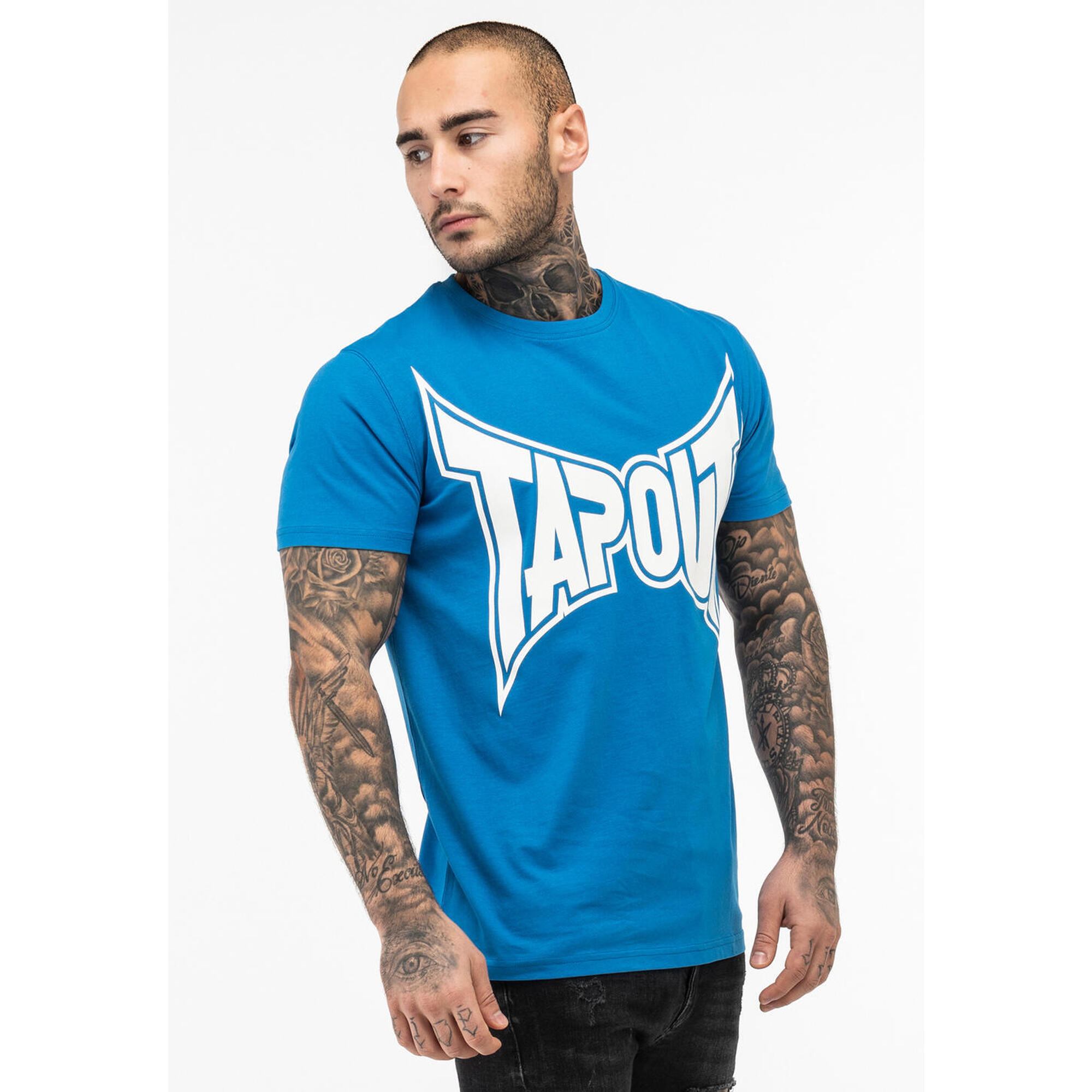 T-shirt o klasycznym kroju Tapout Logo