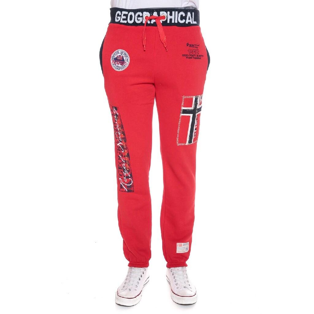 Spodnie dresowe Geographical Norway MYER RED DB MEN 317 czerwony męska