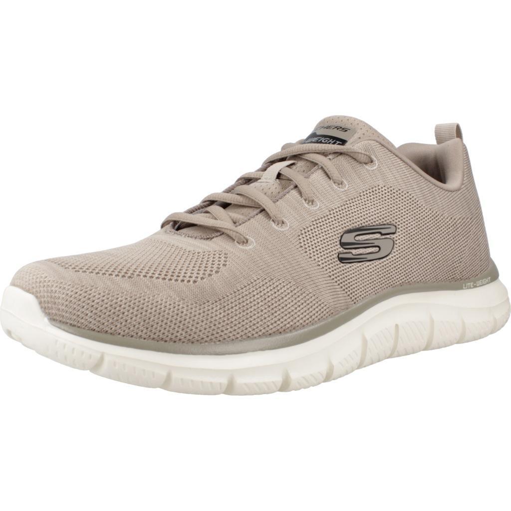 Buty do biegania Mężczyzna Skechers Track Front Runner beżowy