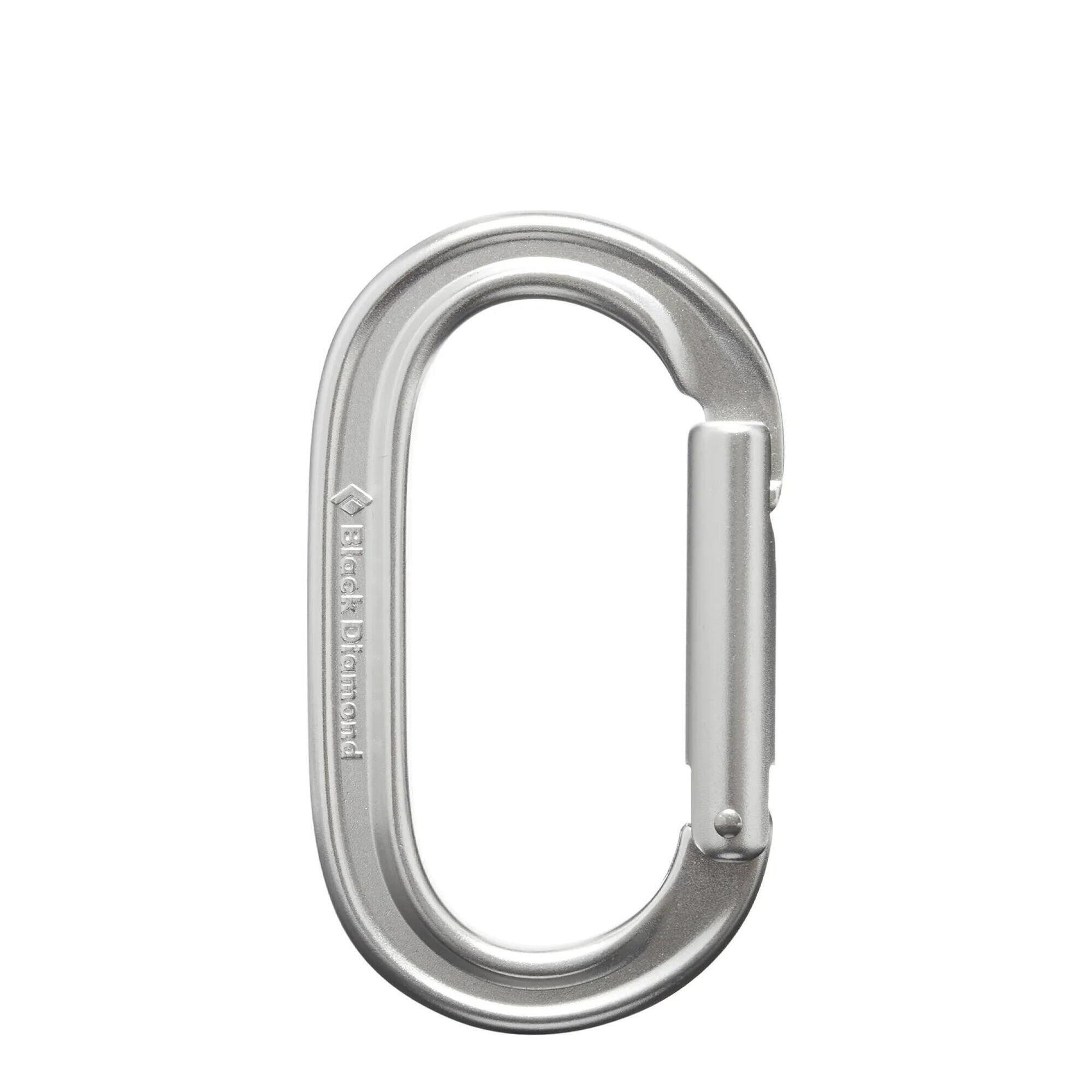 Karabinek Black Diamond Oval Keylock Carabiner - polished
