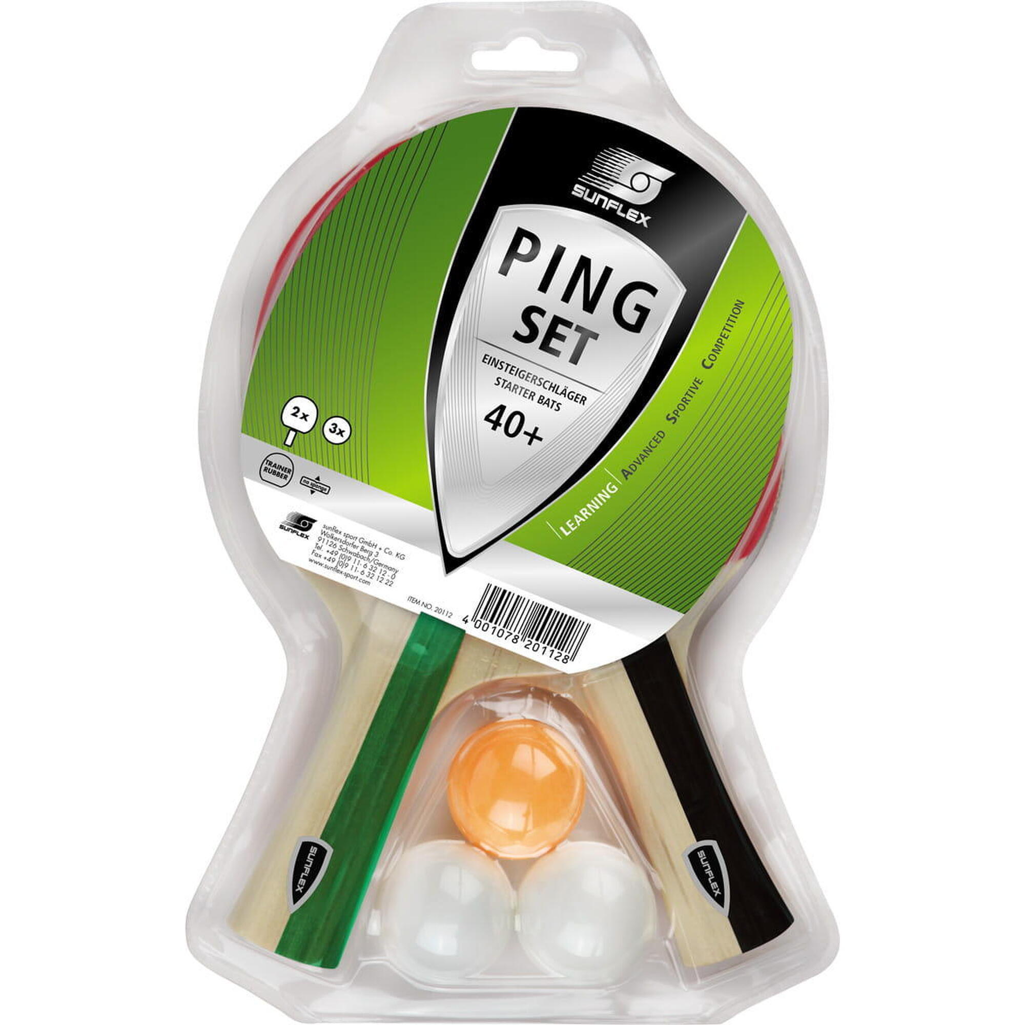 Zestaw do tenisa stołowego SUNFLEX Ping 20112