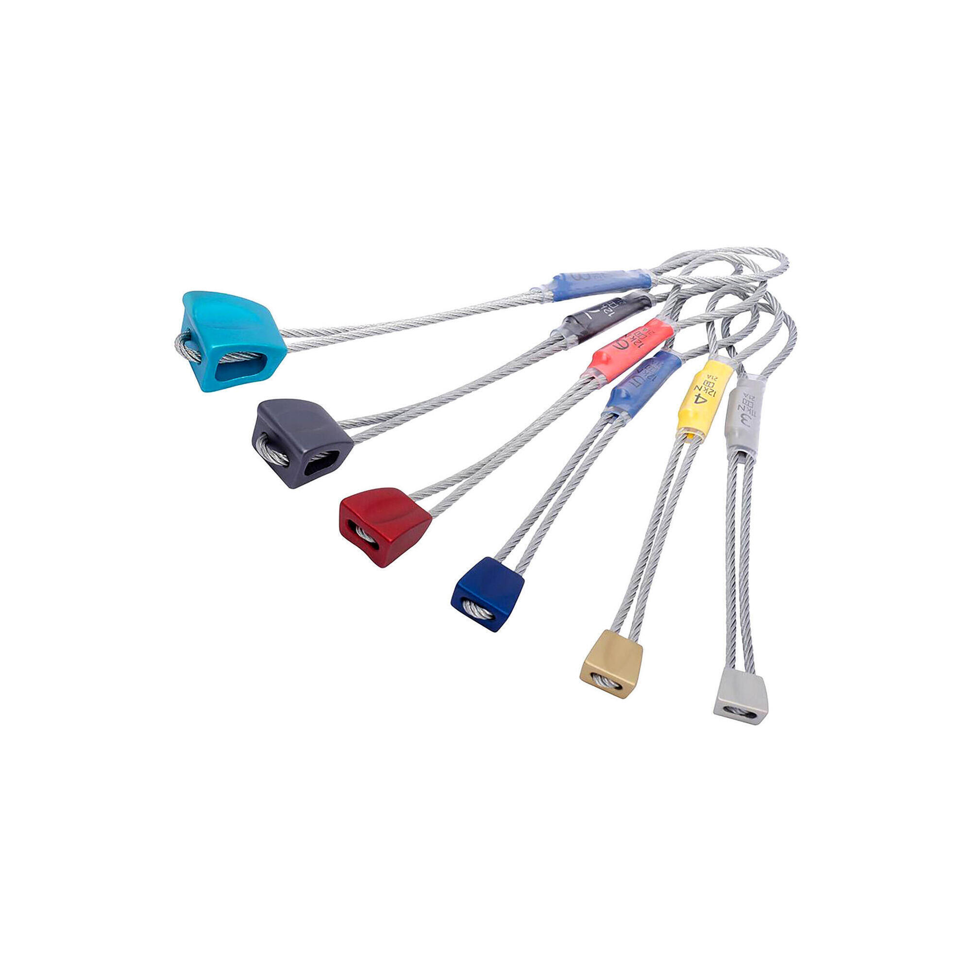 Kości wspinaczkowe DMM Wallnut Set 3-8